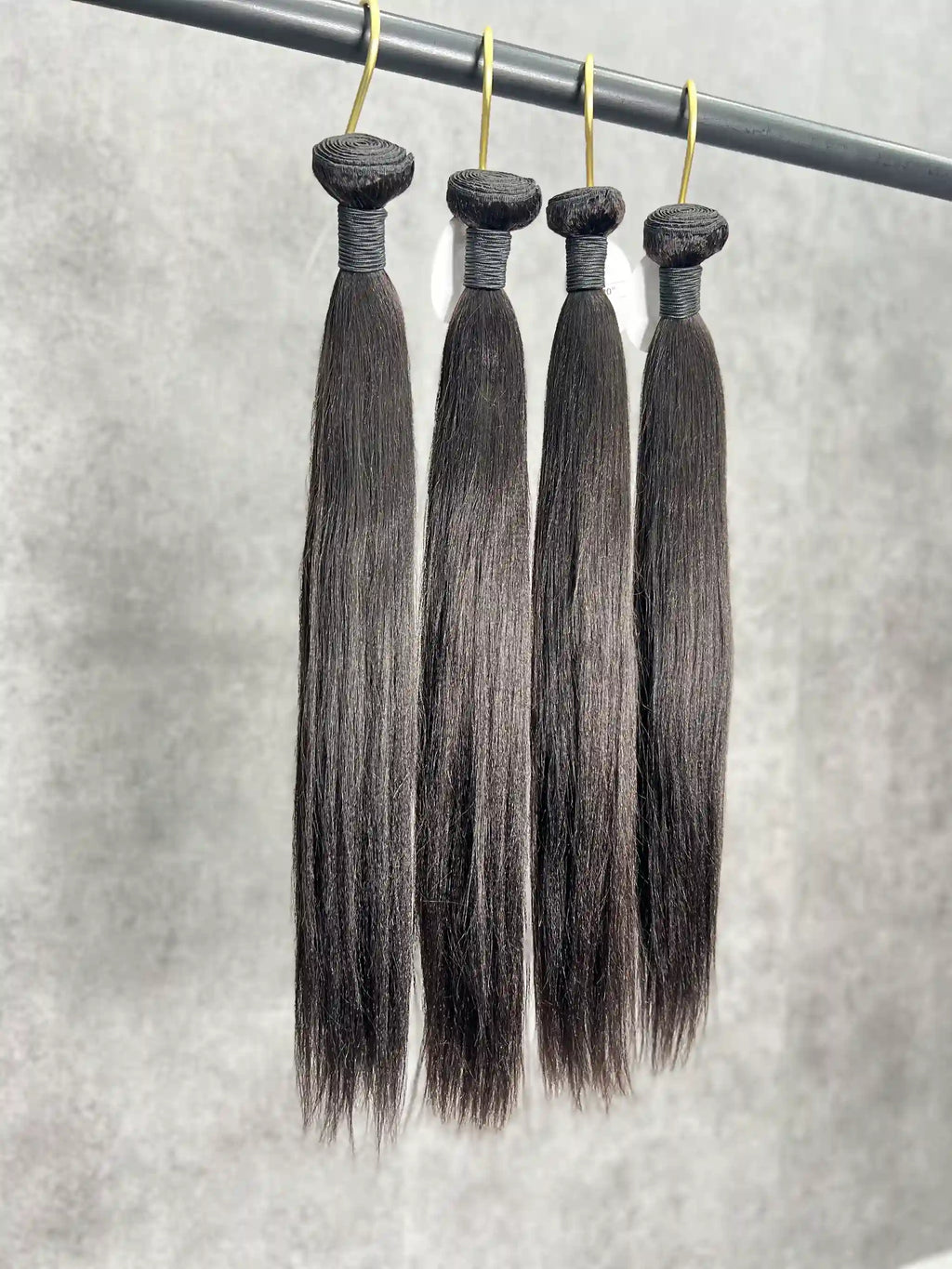 4PCS Yaki Straight Top Vrigin Hair Bundles | 12–30 Inch | Boruihair | 100% Human Hair
