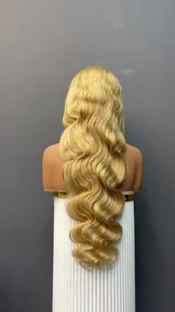 200% Blonde 18/613# Body Wave HD Lace Color Wig | 13x4,13x6 Frontal | 100% Human Hair | Boruihair