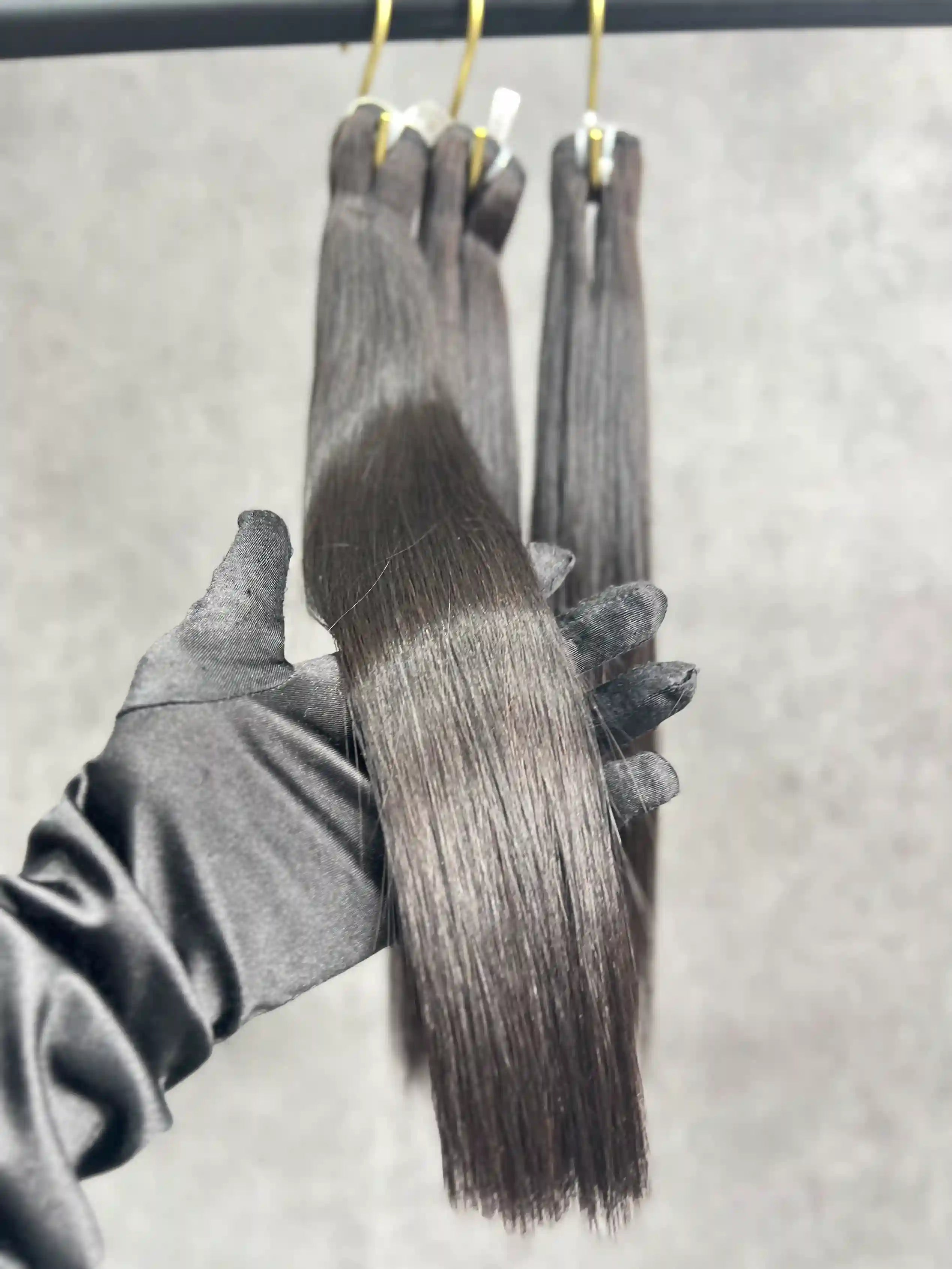 3PCS SDD Vietnamese Bone Straight Color 1B Bundles | 12–26 Inch | Boruihair | 100% Human Hair