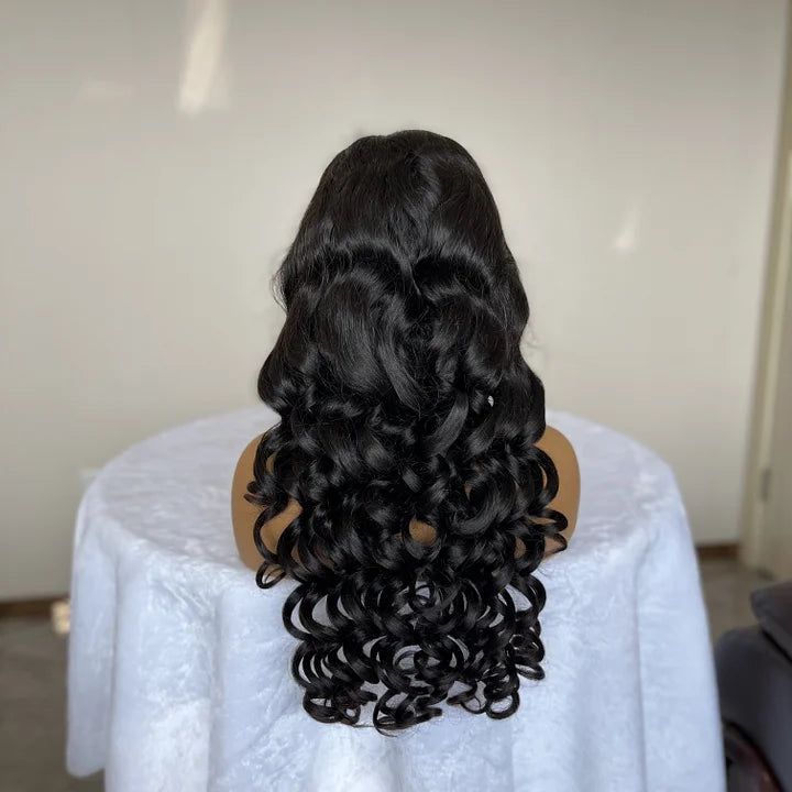 Bleach Knots 13x6 Loose Wave Glueless Lace Wig | HD Lace & Transparent Lace | 200% & 250% Density | Boruihair 100% Human Hair