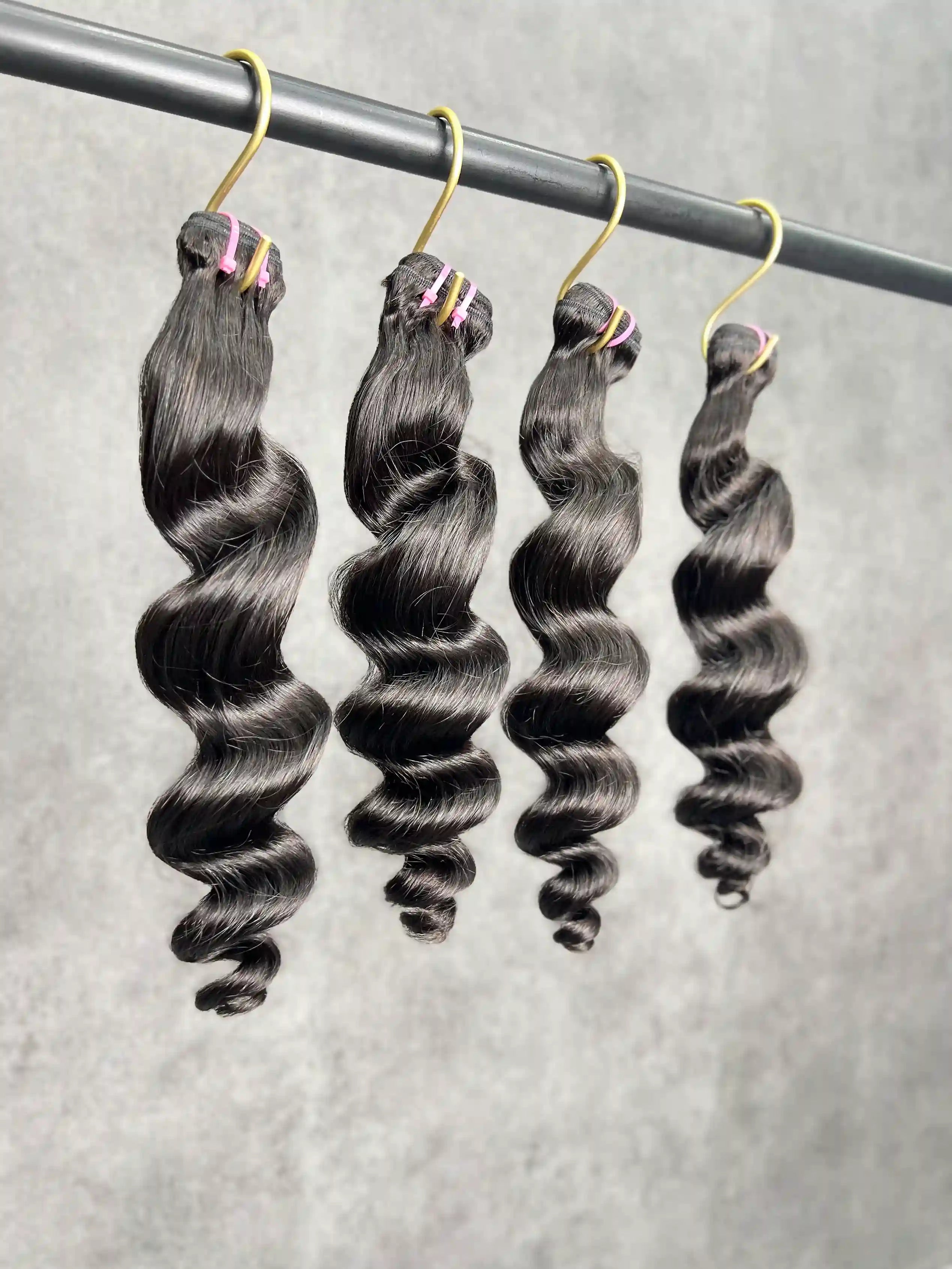 4PCS Loose Wave Top Vrigin Hair Bundles | 12–30 Inch | Boruihair | 100% Human Hair