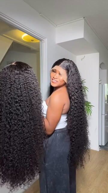 Burmese Curly 250% Density HD Frontal Lace Wig BoruiHair | 13x4, 13x6 Frontal | 100% Human Hair