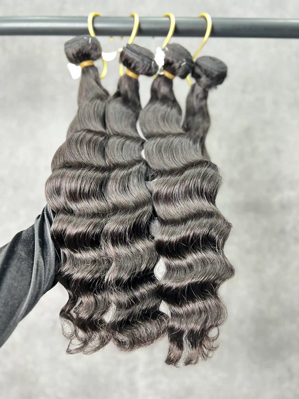 4PCS Indian wavy Top Vrigin Hair Bundles | 12–30 Inch |Boruihair | 100% Human Hair