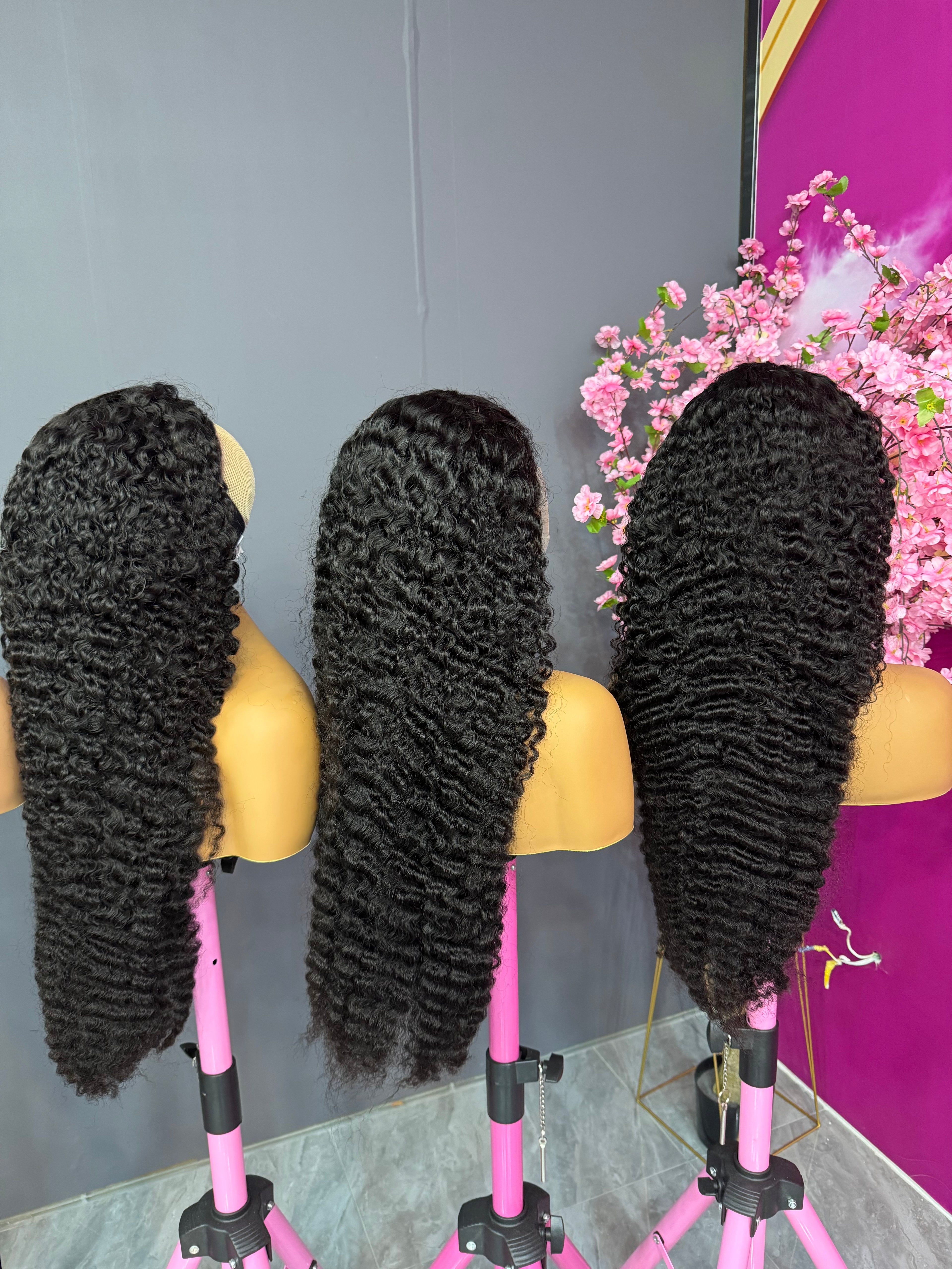 Burmese Curly HD closure Lace Wig BoruiHair| 2x6 Closure Wig | 100% Human Hair