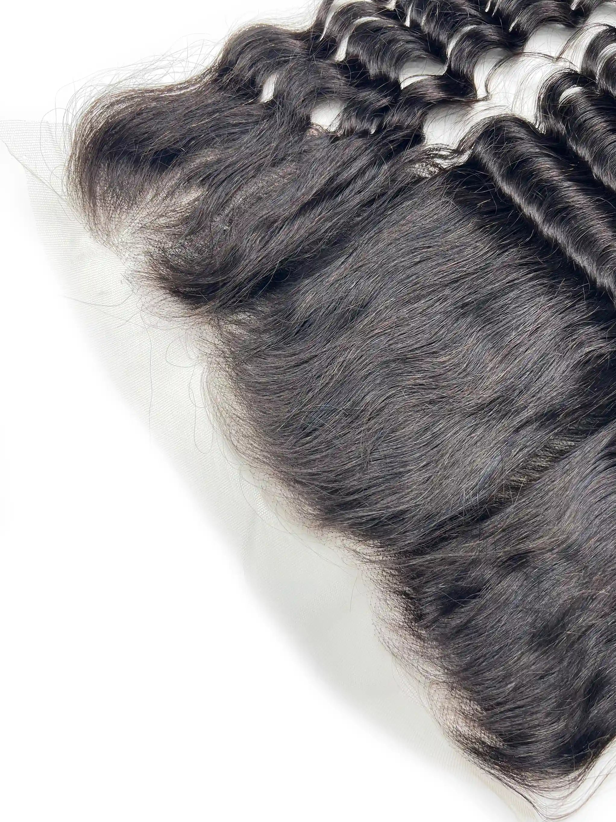 Loose Deep Wave Lace 13x6 Frontal | Top Virgin Hair| 100% Human Hair | Transparent & HD Lace | Boruihair