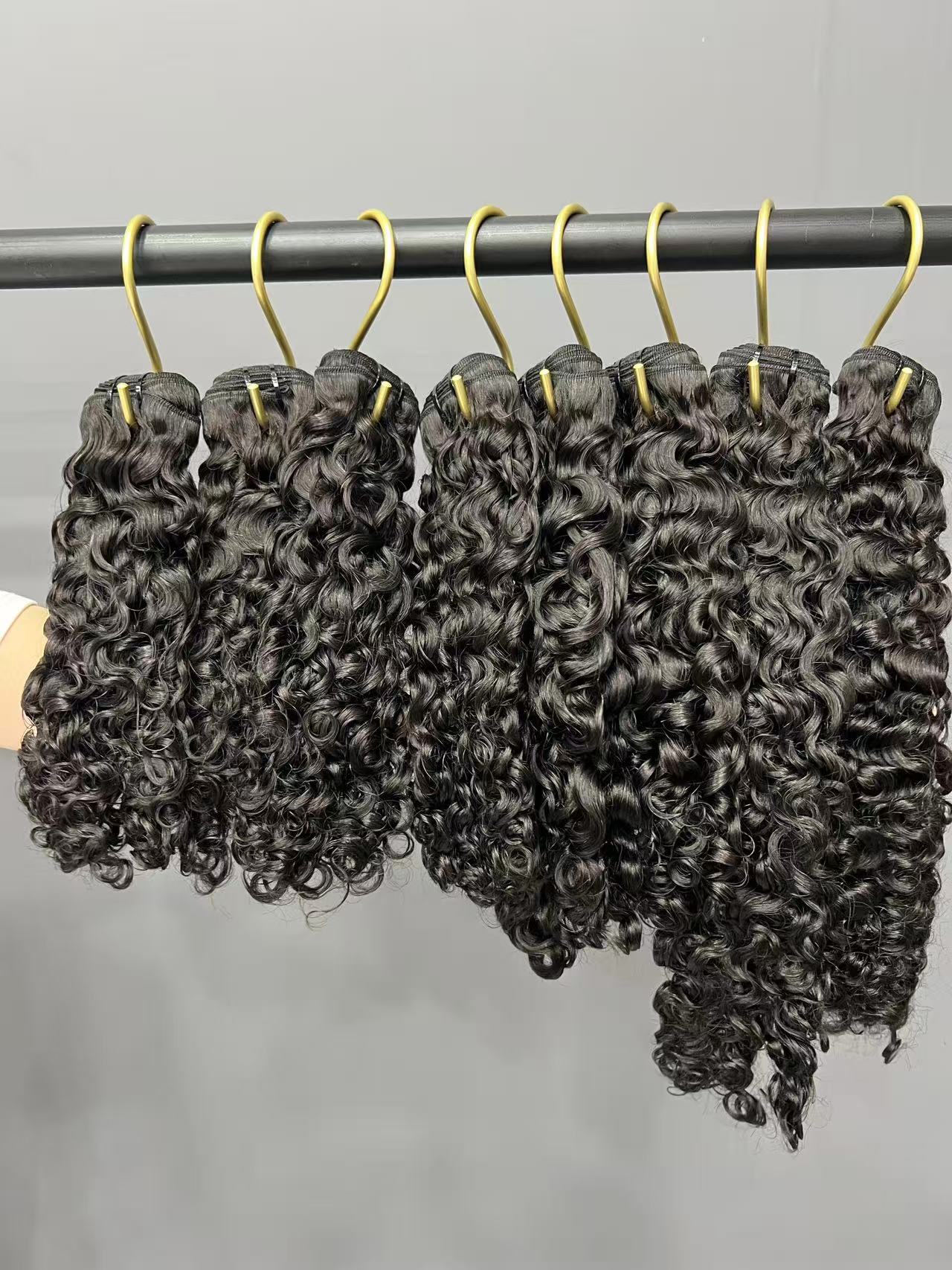 3PCS Burmese Curly B Top Virgin Hair Bundles | 12–30 Inch | Boruihair | 100% Human Hair