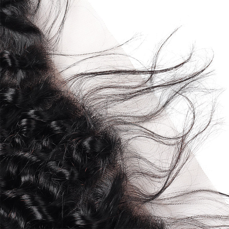 Deep Wave Lace 2x6 Closures | 12–22"| 100% Human Hair | Transparent & HD Lace | Boruihair