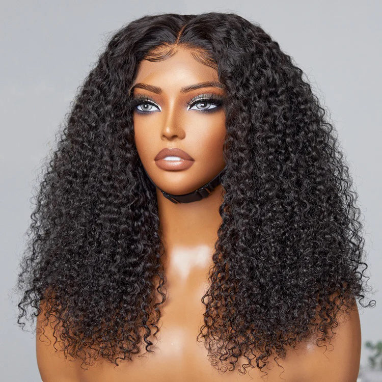 13x4 Kinky Curly Glueless Lace Wig | HD Lace & Transparent Lace | 200% & 250% Density | Boruihair 100% Human Hair