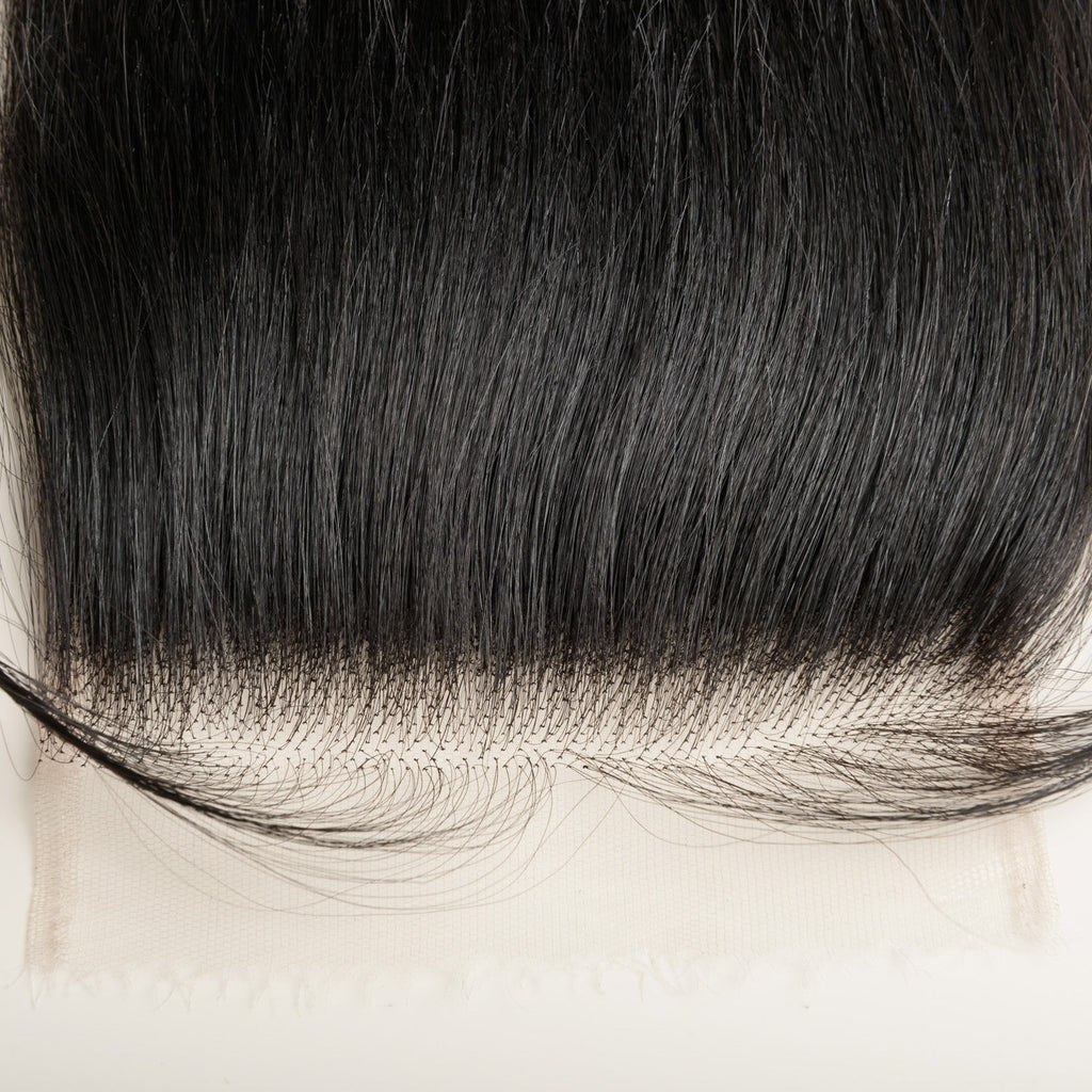 Straight Lace 4x4 & 5x5 Closures | 12–22"| 100% Human Hair | Transparent & HD Lace | Boruihair