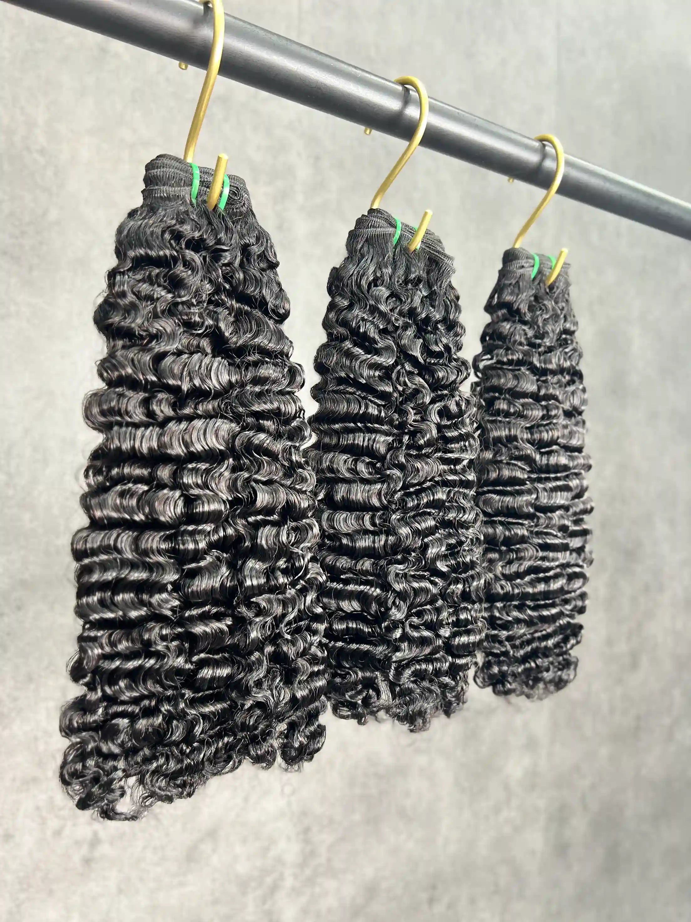 3PCS Super Double Drawn Pixie Curly B Vietnamese Hair Bundles | 12–24 Inch |  Boruihair | 100% Human Hair