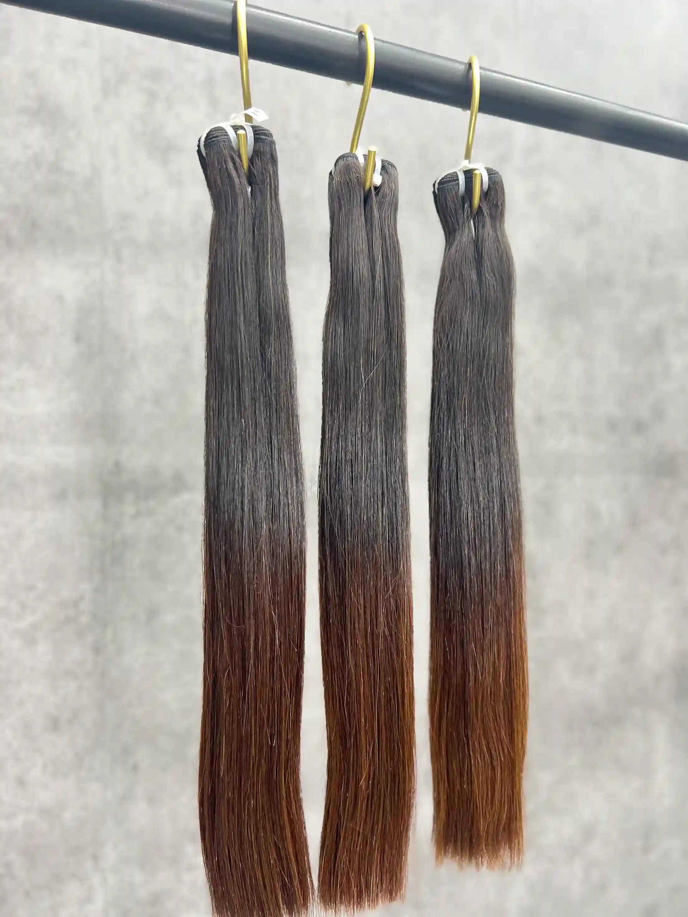 3PCS SDD Vietnamese Bone Straight Color P1B/4# Bundles | 12–26 Inch | Boruihair | 100% Human Hair