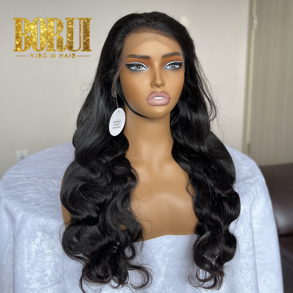 13x6 Body Wave Glueless Lace Wig | HD Lace & Transparent Lace | 200% & 250% Density | Boruihair 100% Human Hair