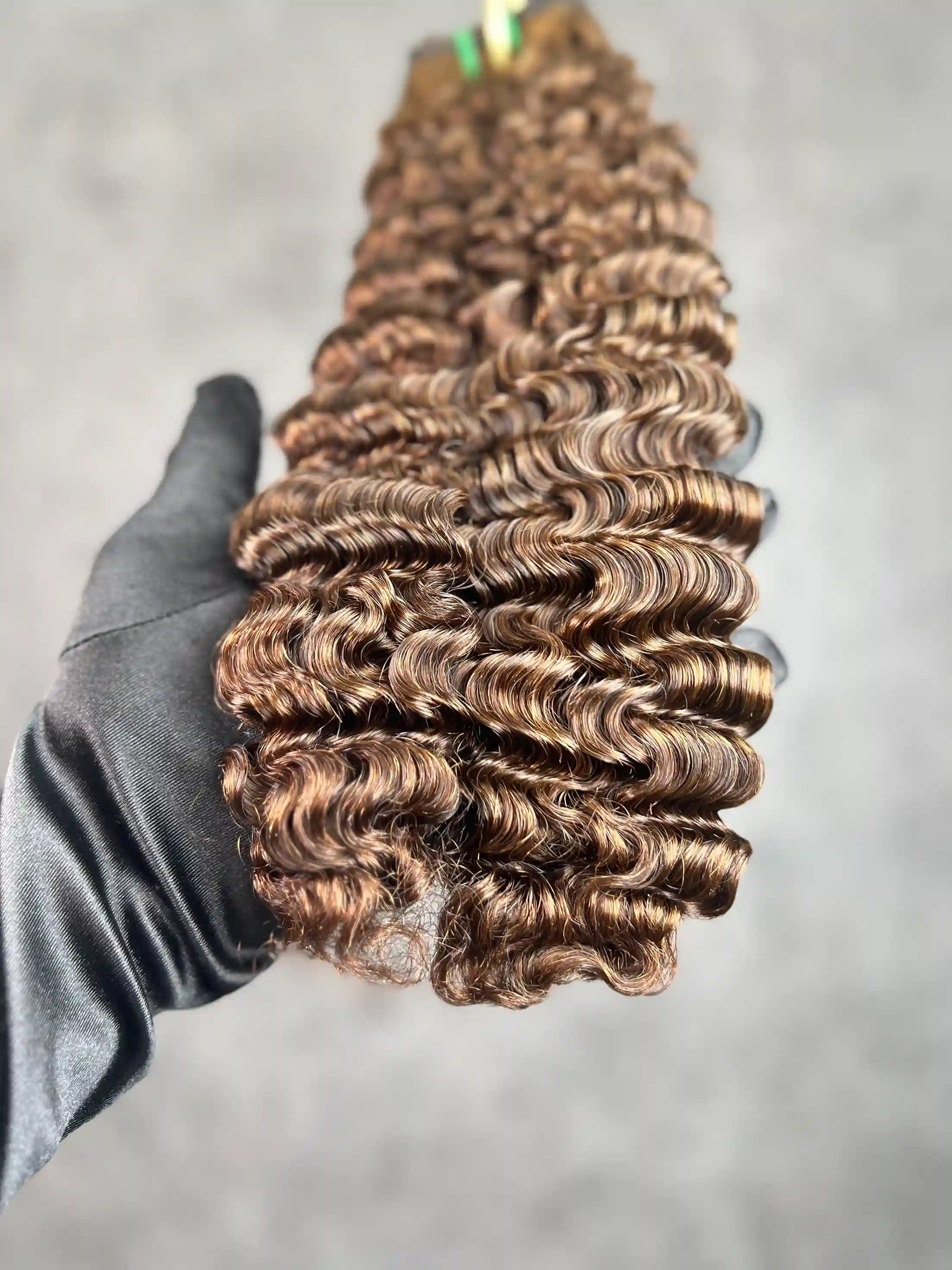 1PC Pixie Curly SDD  4# Color Vietnamese Bundles | 12-24 Inch |  Boruihair | 100% Human Hair