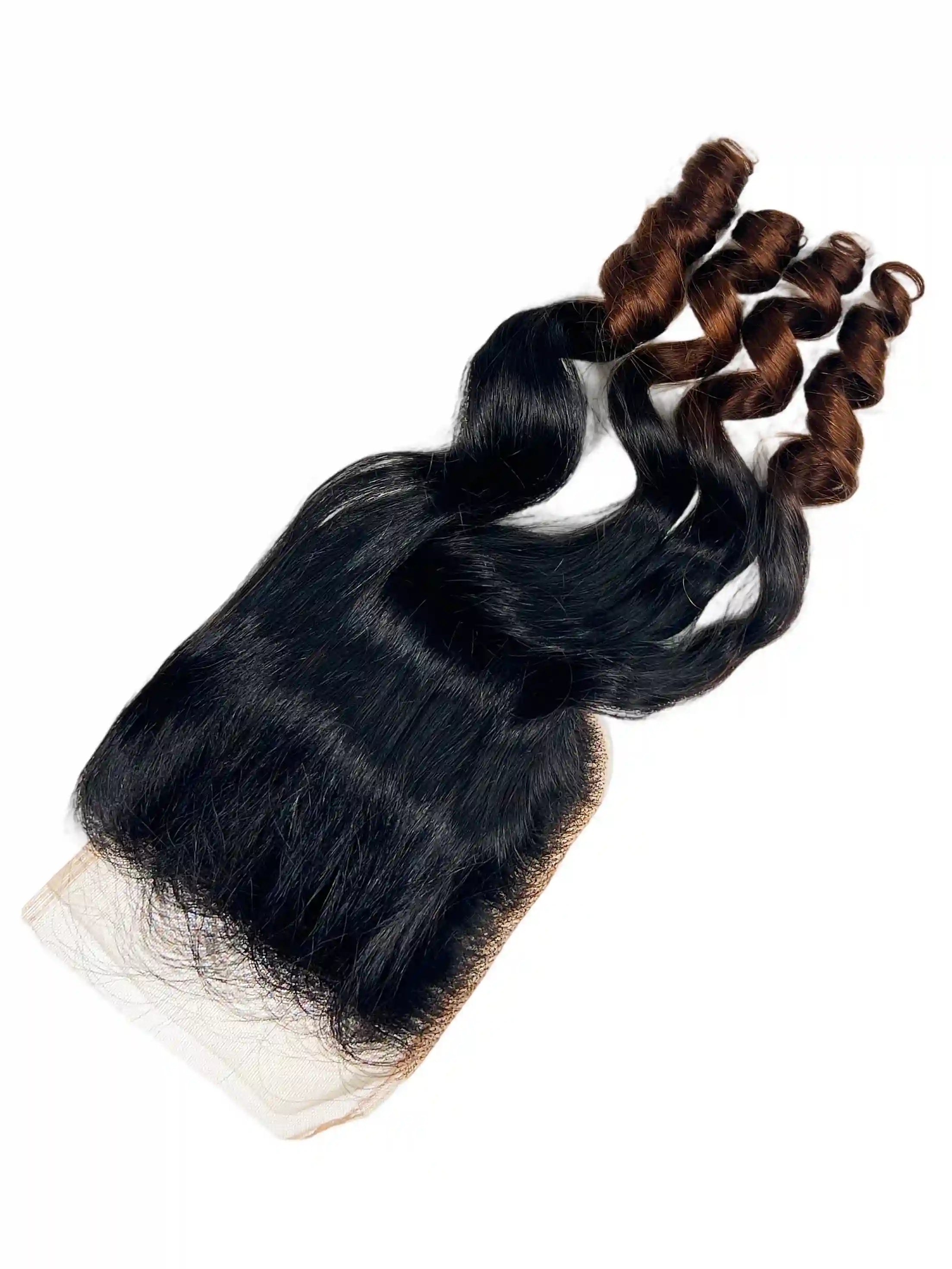 Bouncy Curly Lace 5x5 Closures | Top Virgin Hair | 100% Human Hair | Boruihair