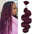 #99J Body Wave Hair Bulk | For Braiding | 100% Human Hair | BORUIHAIR