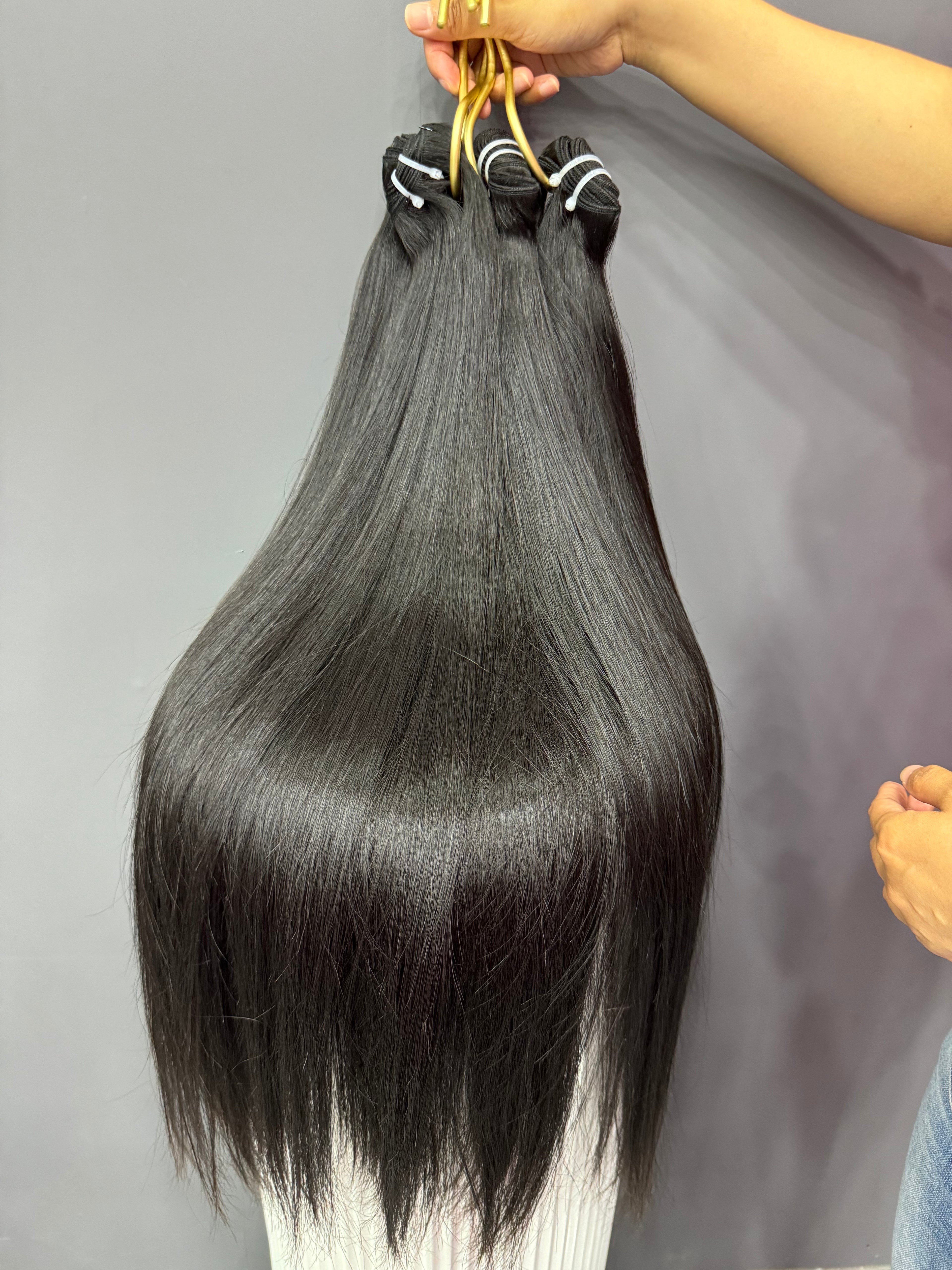 4PCS Straight Top Raw Hair Bundles | 12–40 Inch |  Boruihair | 100% Human Hair