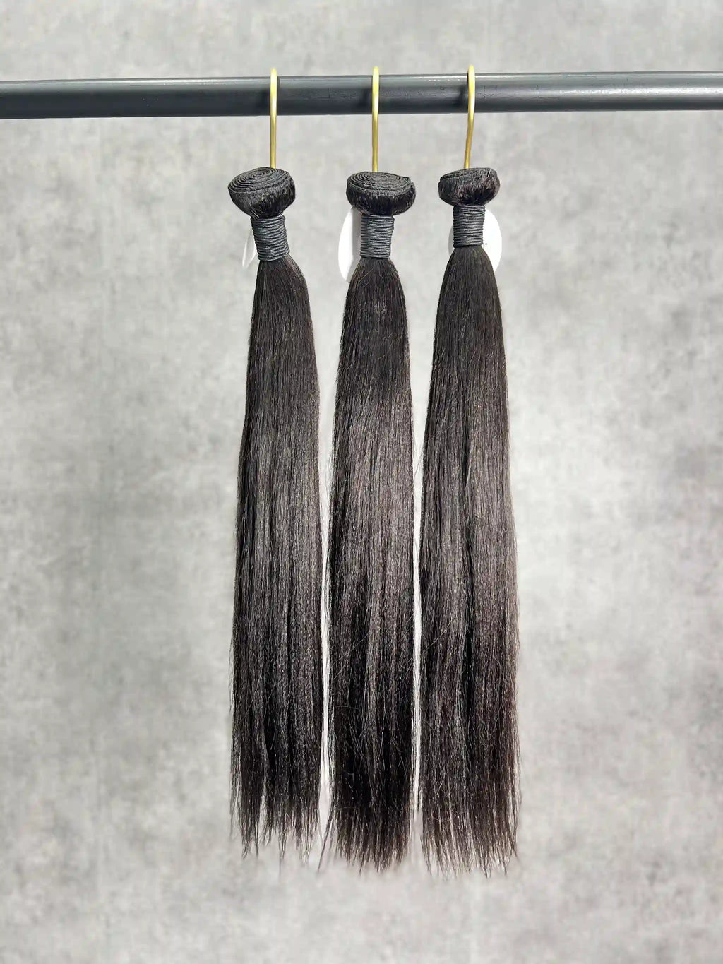 3PCS Yaki Straight Top Virgin Hair Bundles | 12–30 Inch |  Boruihair |  100% Human Hair