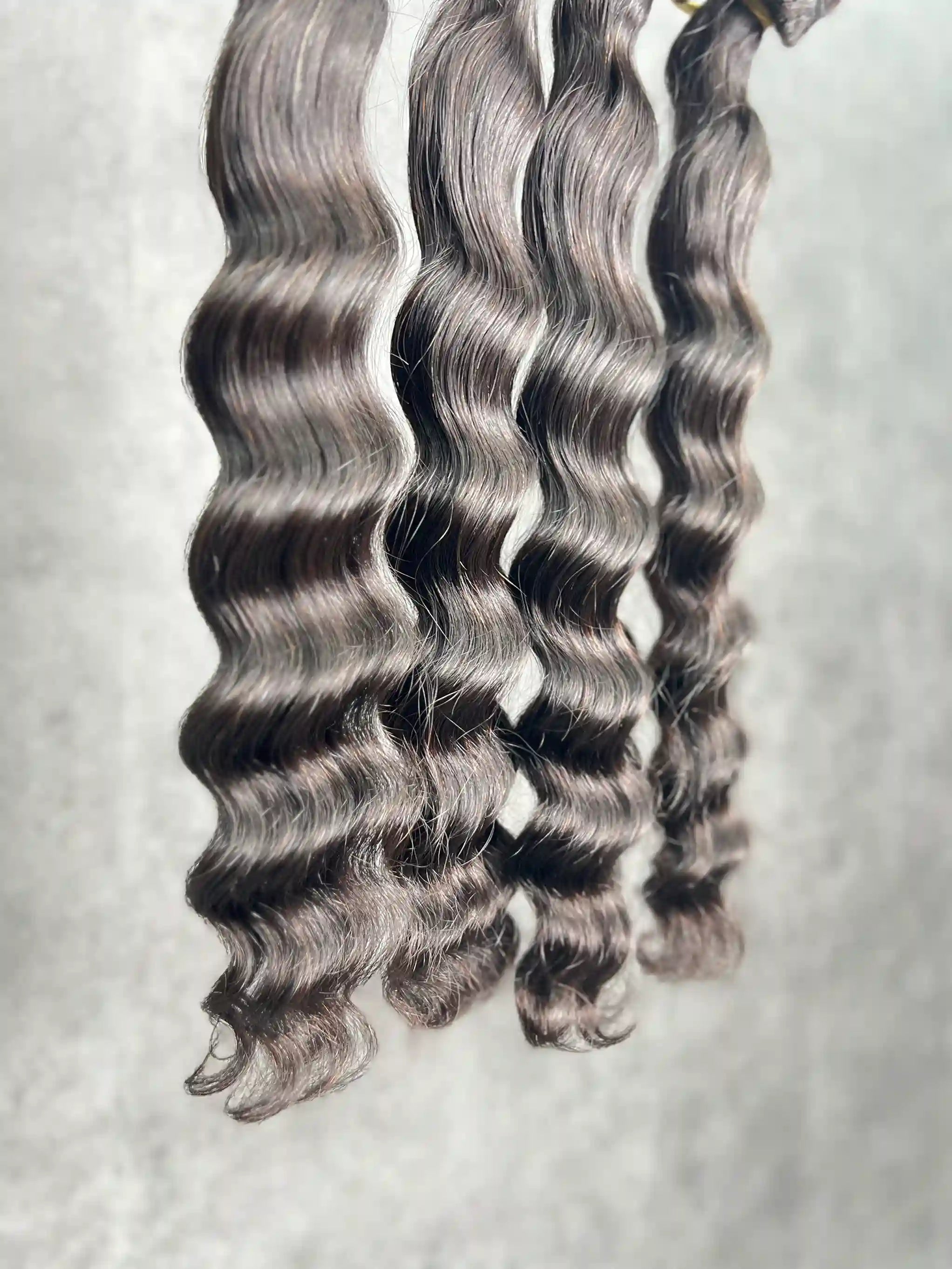 4PCS Indian wavy Top Vrigin Hair Bundles | 12–30 Inch |Boruihair | 100% Human Hair