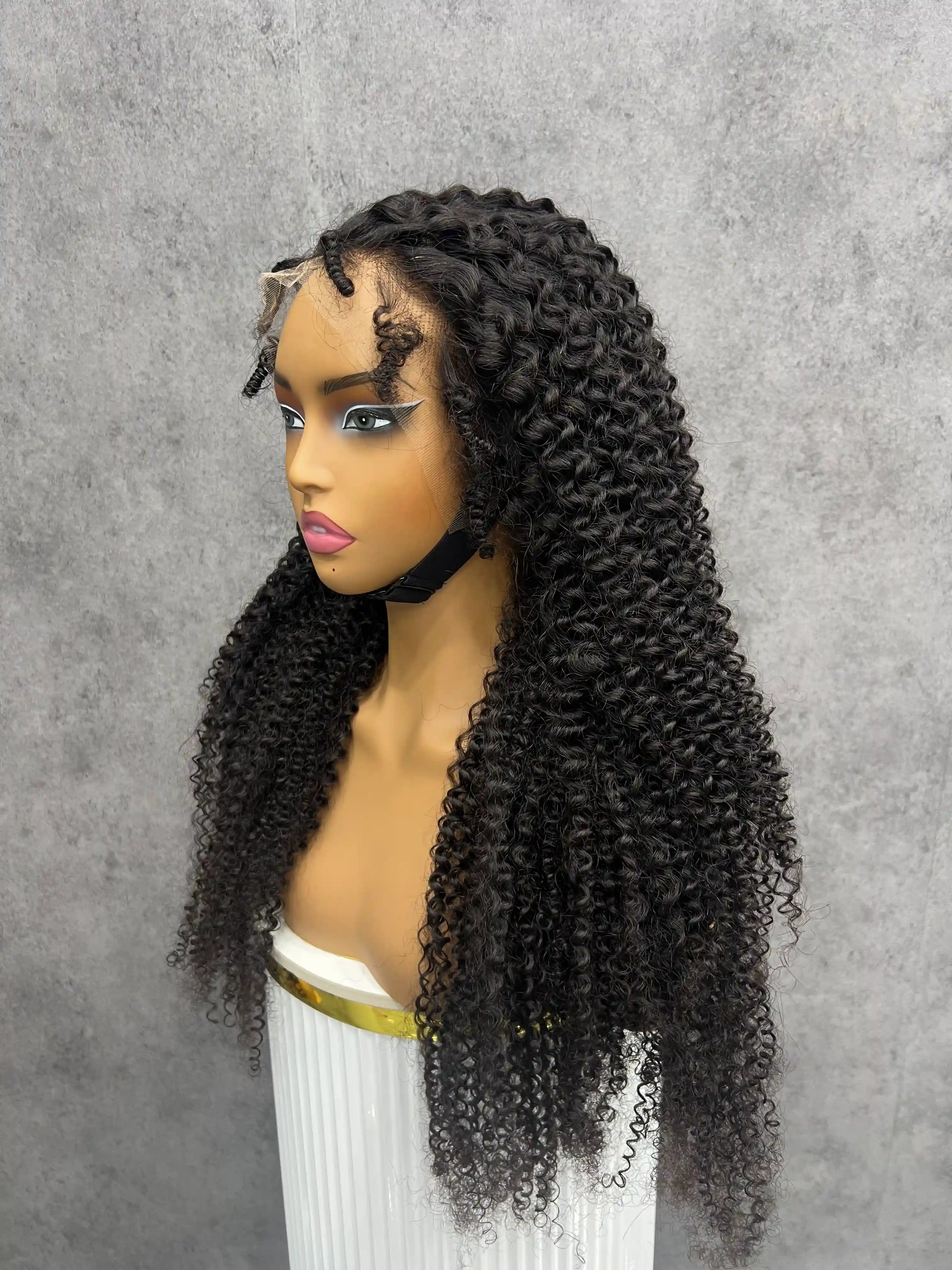 Kinky Curly 250% Density HD Lace Wig | 13x4, 13x6 Frontal | 100% Human Hair | Boruihair