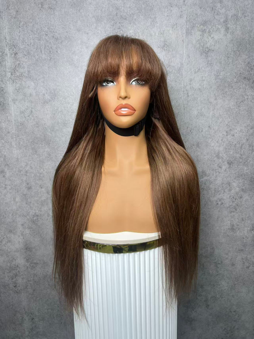 4# Straight 250% Density HD Lace Color Wig | 5x5,6x6 & 7x7 Closure |  100% Human Hair | Boruihair