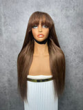 4# Straight 250% Density HD Lace Color Wig | 5x5,6x6 & 7x7 Closure |  100% Human Hair | Boruihair