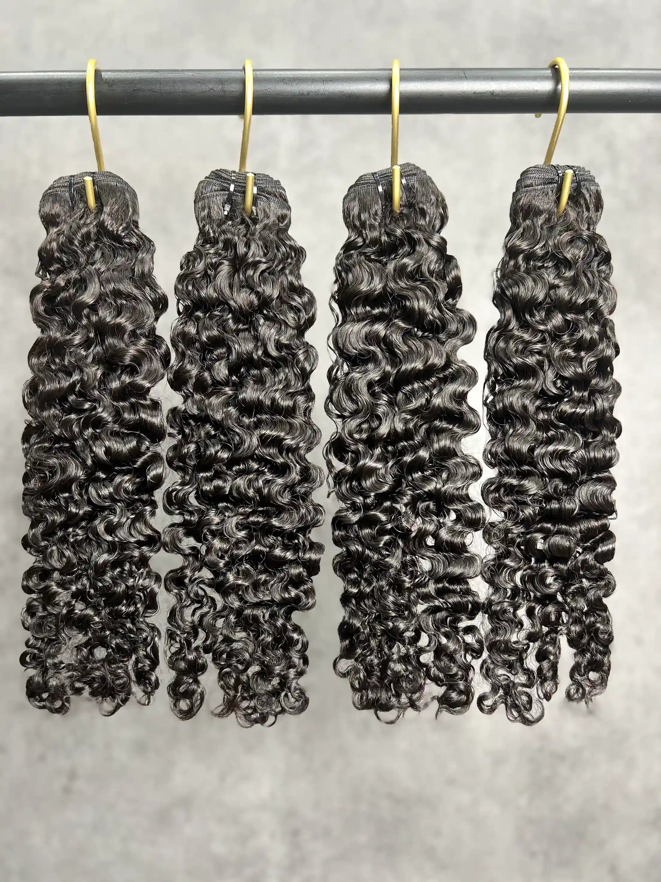 4PCS Burmese Curly A Top Vrigin Hair Bundles | 12–30 Inch | Boruihair | 100% Human Hair