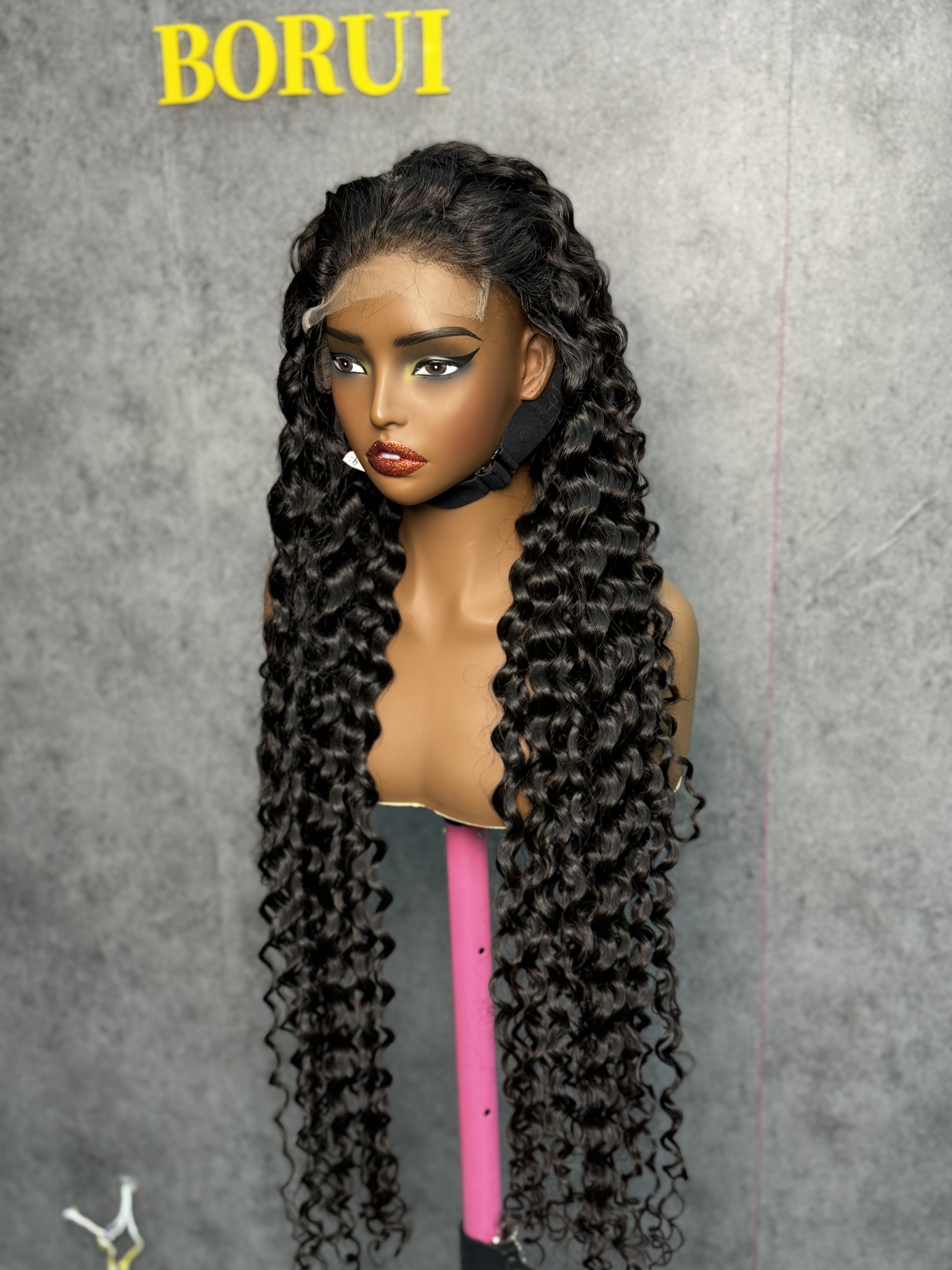 Italian Curly 250% Density HD Lace Wig | 5x5,6x6 & 7x7 Closure |  100% Human Hair | Boruihair