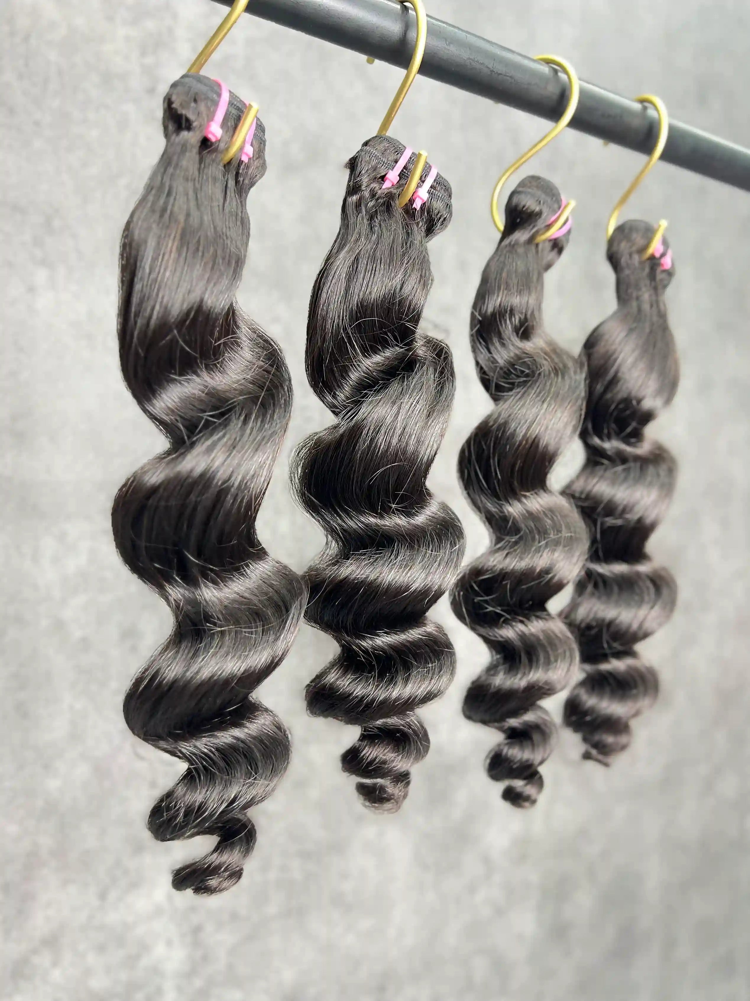 4PCS Loose Wave Top Vrigin Hair Bundles | 12–30 Inch | Boruihair | 100% Human Hair