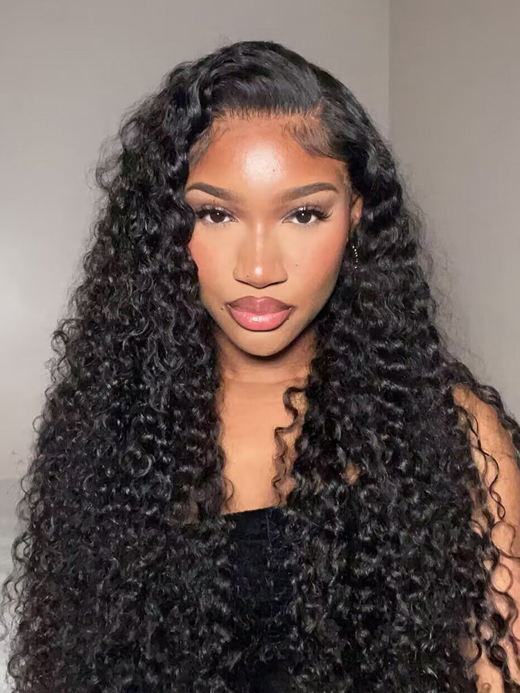 Deep Curly HD Lace Wig | 13x4, 13x6 Frontal & 5x5 Closure | 100% Human Hair | Boruihair