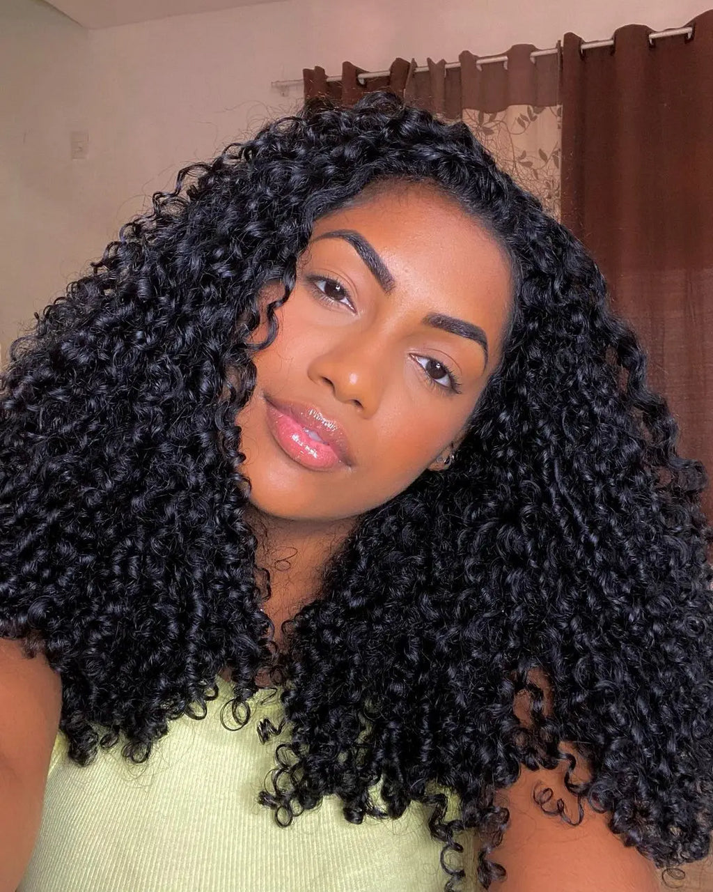 4PCS Jerry Curly Top Vrigin Hair Bundles | 12–30 Inch |Boruihair | 100% Human Hair