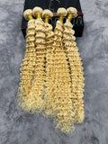 4PCS 12A Deep Wave #613 Color Hair Bundles | 100% Human Hair