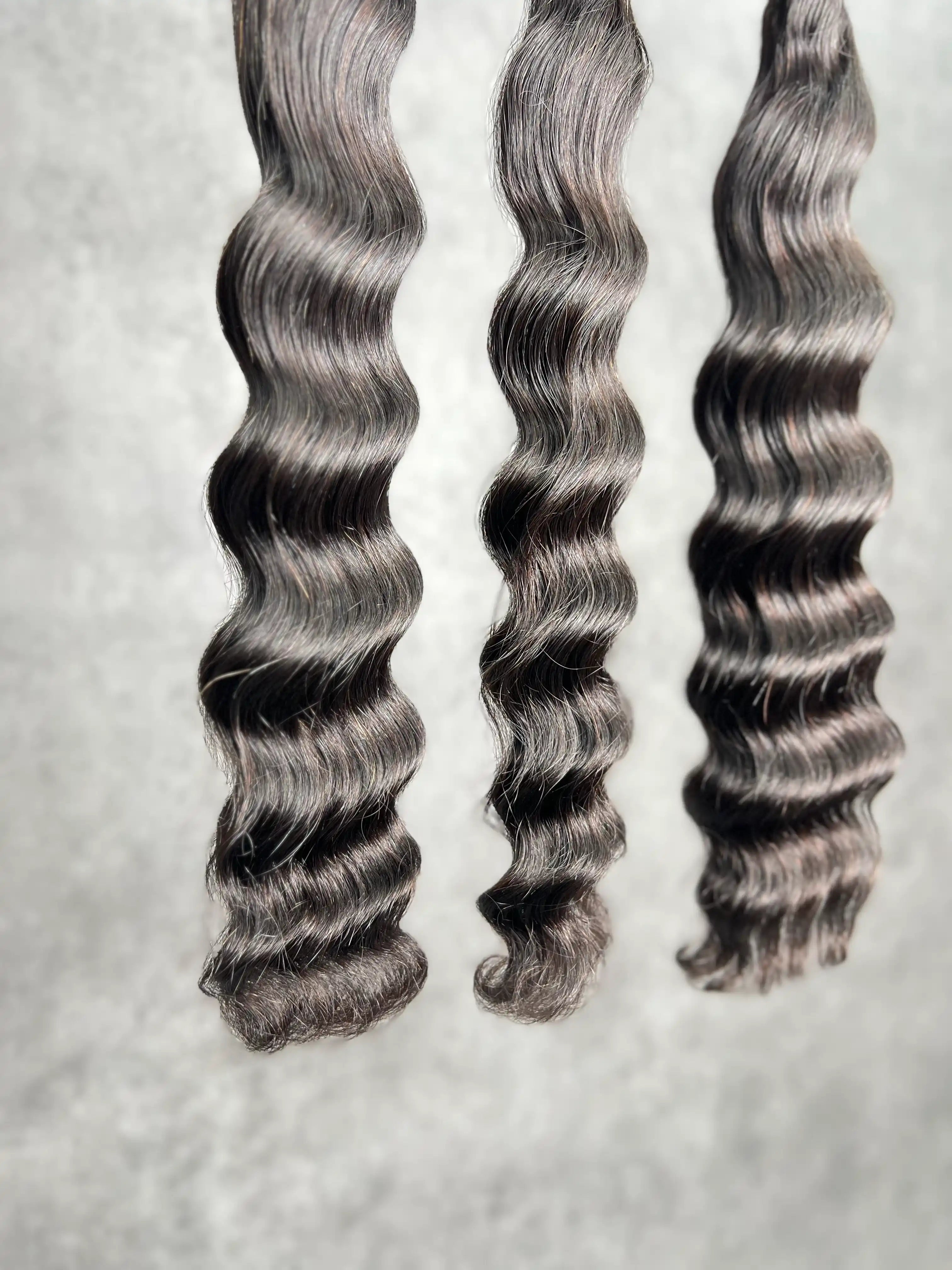 3PCS Indian wavy Top Virgin Hair Bundles | 12–30 Inch |  Boruihair |  100% Human Hair
