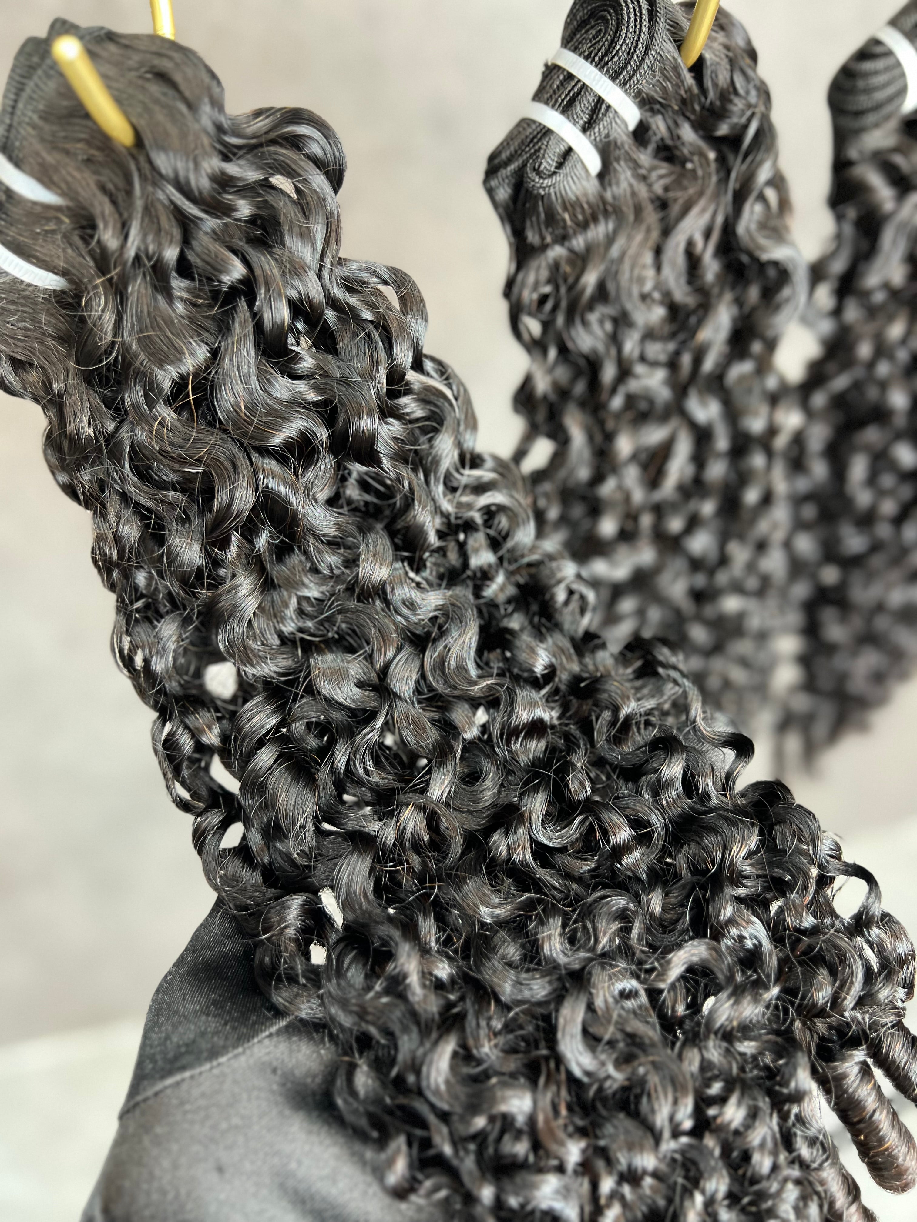 3PCS Spiral Curly Top Virgin Hair Bundles | 12–30 Inch |  Boruihair |  100% Human Hair