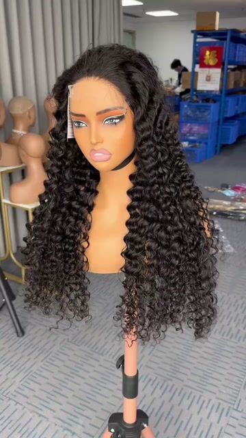 Pre-Bleach Knots Boruihair Deep Wave HD Lace Wig | 13x4, 13x6 Frontal | 100% Human Hair
