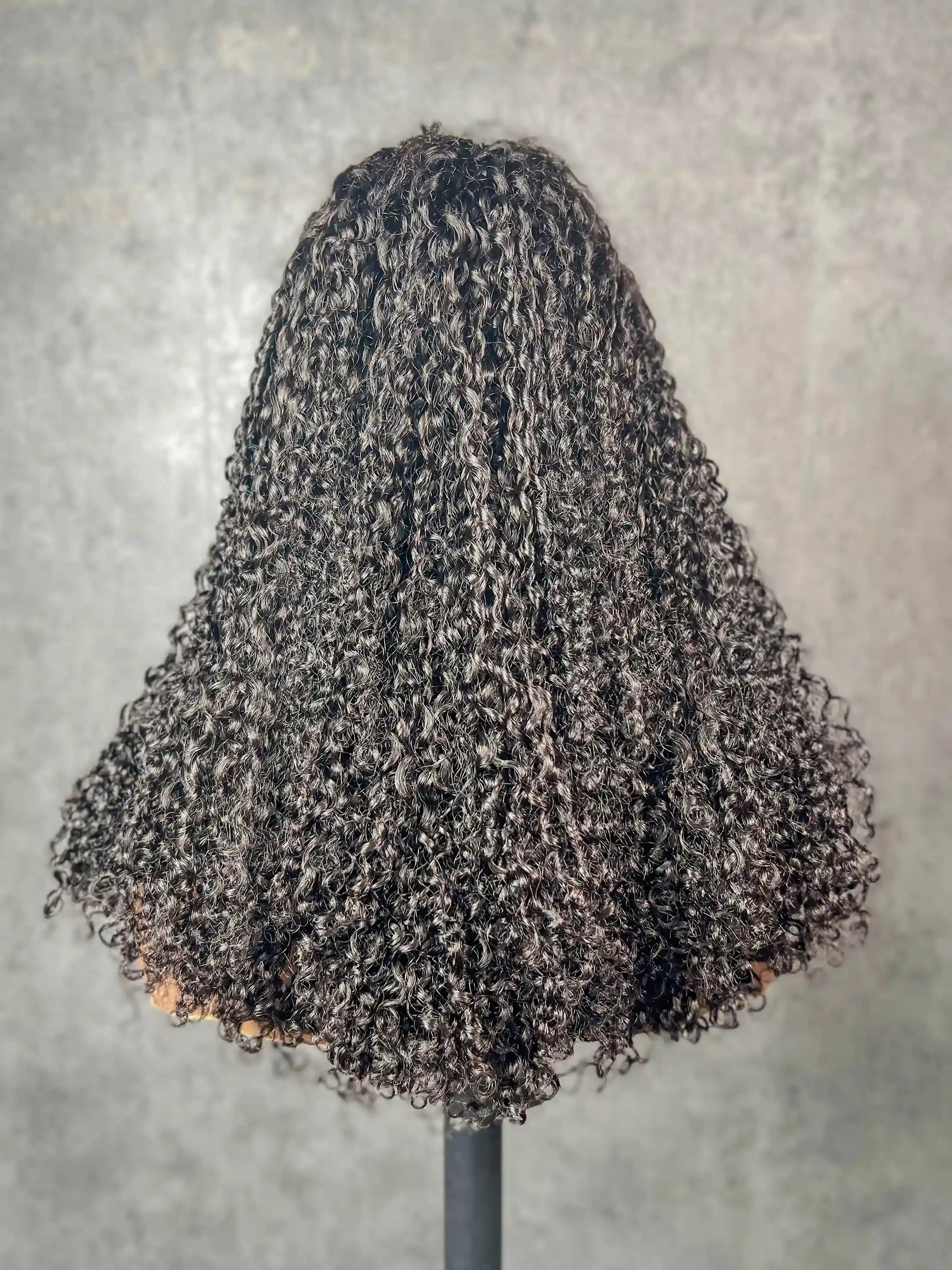 Pixie Curly SDD #1B Colorful Closure Lace Wig BoruiHair| 5x5 Closure & 13x4 Frontal| 100% Human Hair
