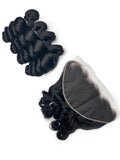 Loose Wave 4PCS Bundles & 1PC 13x6 Lace Frontal | Transparent & HD Lace | 100% Human Hair | Top Virgin Hair