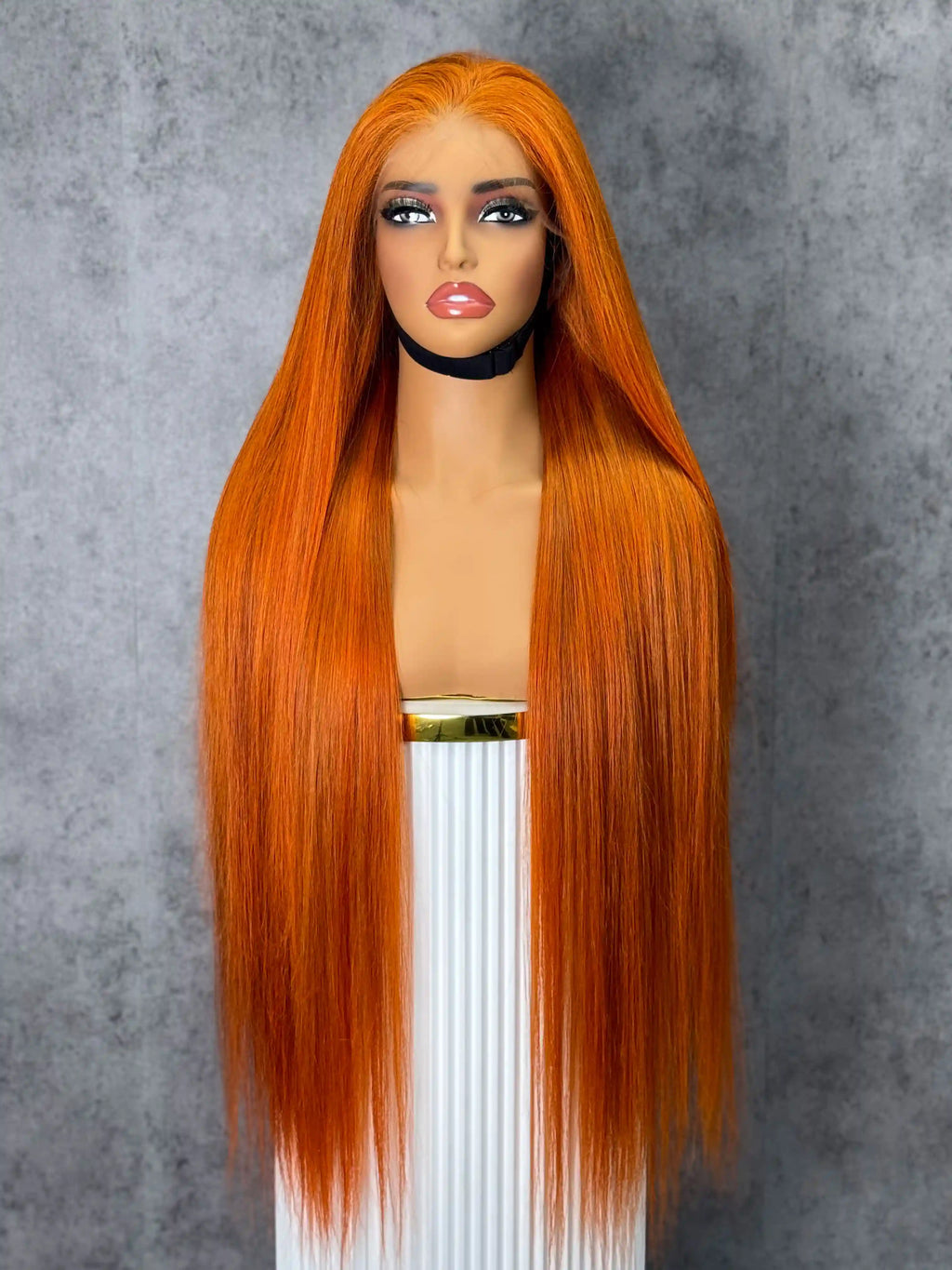 Ginger Straight 250% Density HD Lace Color Wig | 13x4, 13x6 Frontal | 100% Human Hair | Boruihair