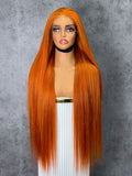 Ginger Straight 250% Density HD Lace Color Wig | 13x4, 13x6 Frontal | 100% Human Hair | Boruihair