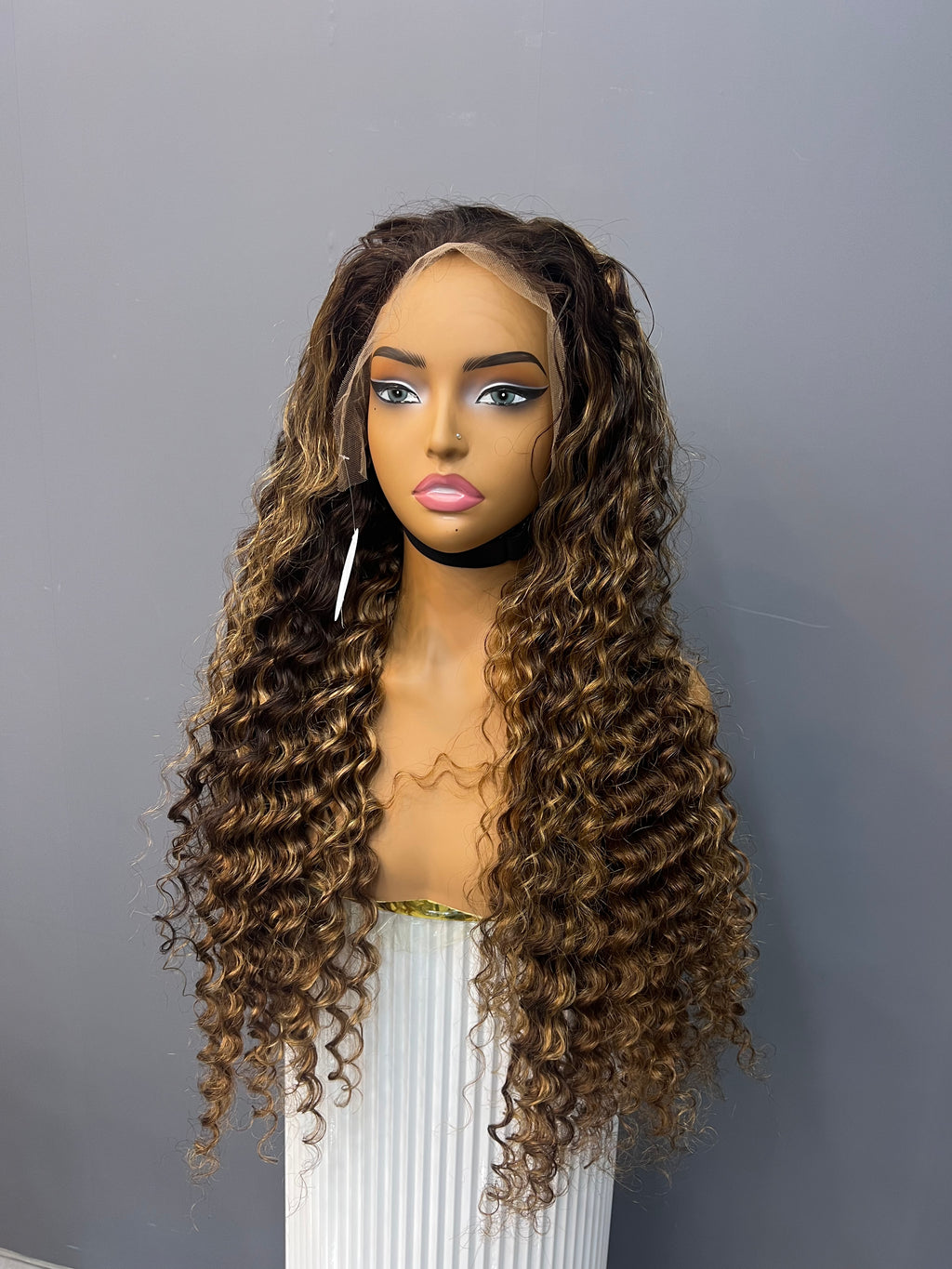 4#/27 Deep Curly 250% Density HD Lace Color Wig | 5x5,6x6 & 7x7 Closure |  100% Human Hair | Boruihair