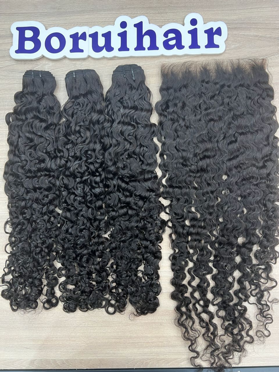 3PCS Burmese Curly B Top Virgin Hair Bundles | 12–30 Inch | Boruihair | 100% Human Hair
