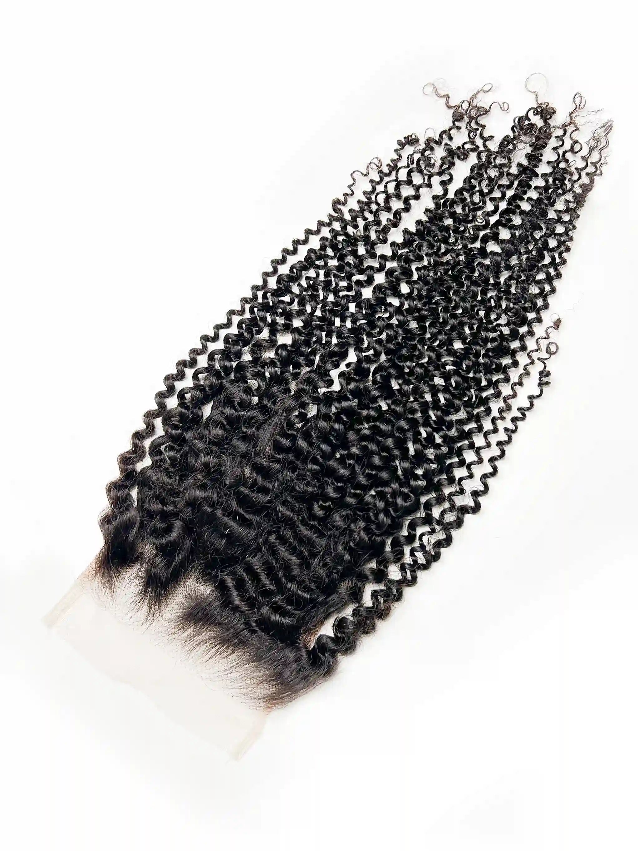 Kinky Curly Lace 4x4 & 5x5 & 6x6 & 7x7 Closures | Top Virgin Hair| 100% Human Hair | Transparent & HD Lace | Boruihair
