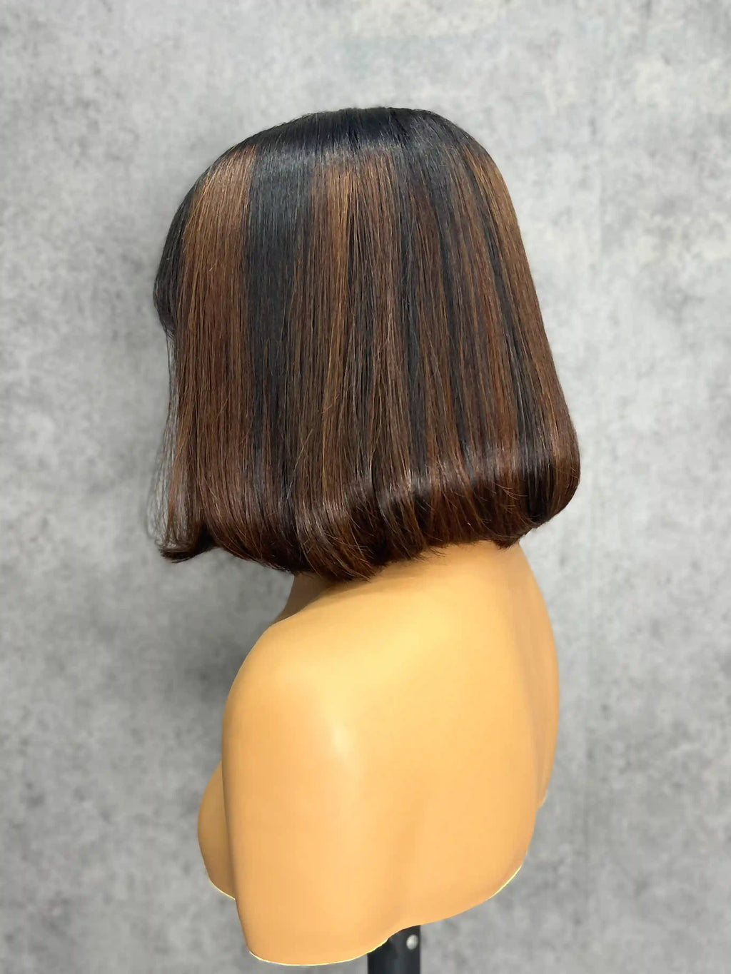 2x6 Lace Bob Human Hair Wig With Bangs Vietnamese Lace Straight Colorful Wig| 2x6 Transparent Closure | 100% Human Hair | Boruihair