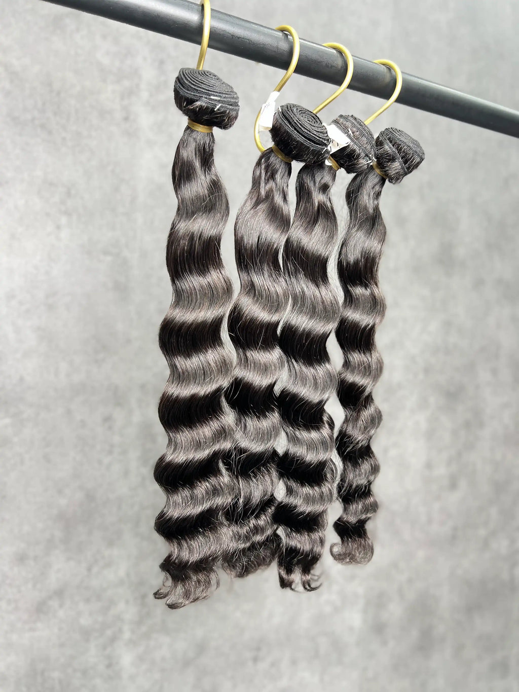 4PCS Indian wavy Top Vrigin Hair Bundles | 12–30 Inch |Boruihair | 100% Human Hair