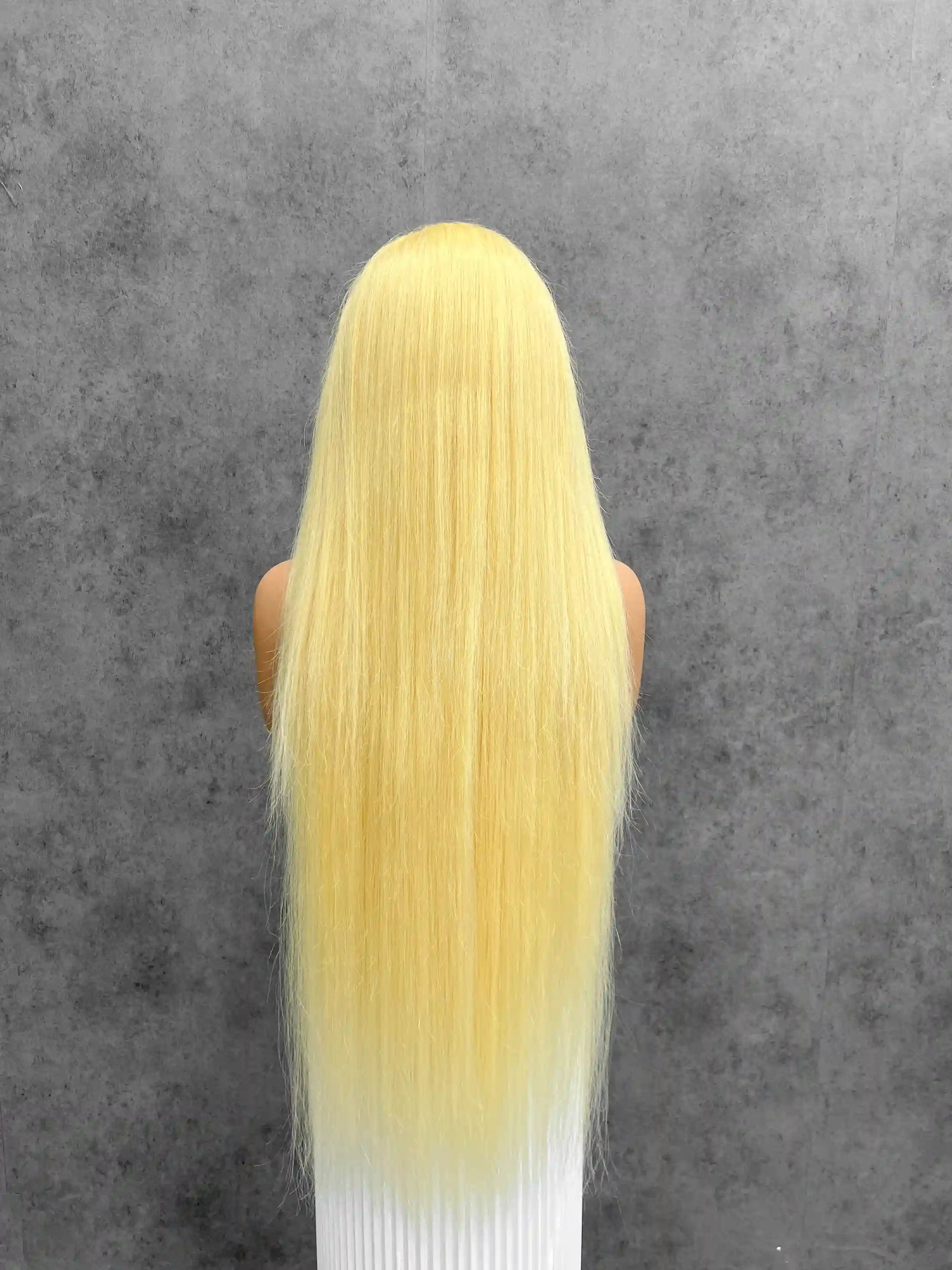 250% Top Raw Hair Blonde 613# Straight HD Lace Color Wig | 13x4,13x6 Frontal | 100% Human Hair | Boruihair