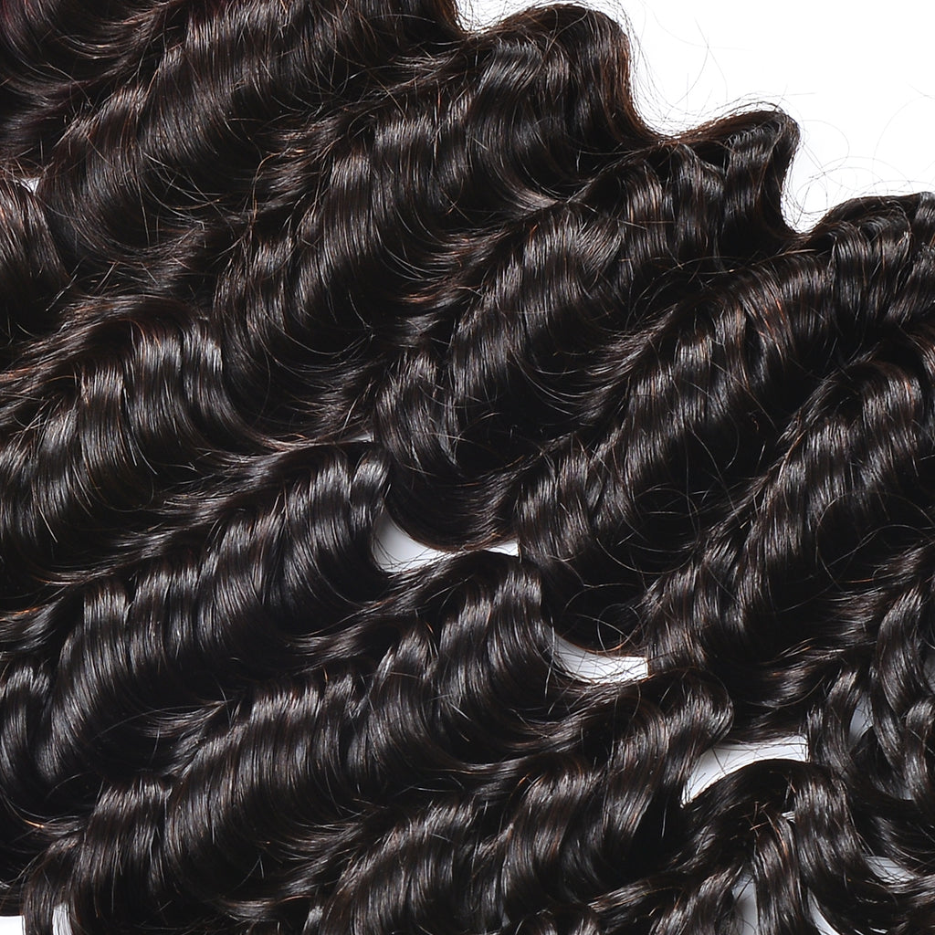 1PC Deep Wave Top Virgin Hair Bundles | 12–30 Inch |  Boruihair Human Hair