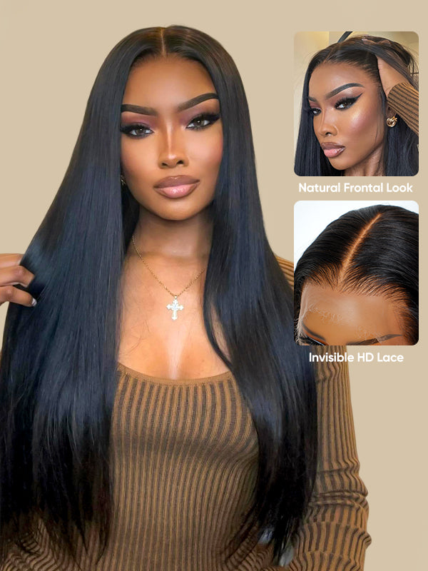Straight HD Lace Wig | 13x4, 13x6 Frontal | 100% Human Hair | Boruihair