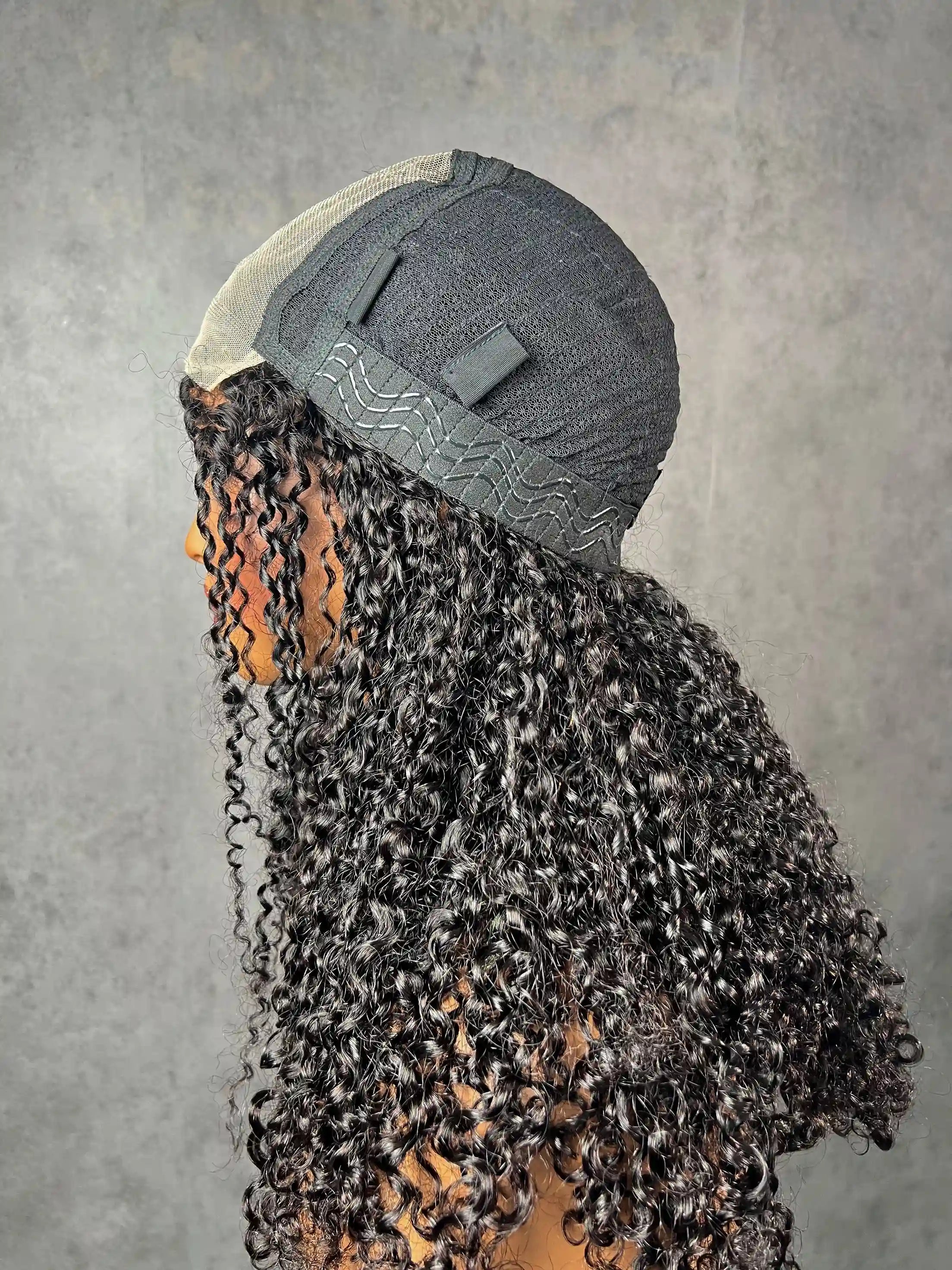 Pixie Curly SDD #1B Colorful Closure Lace Wig BoruiHair| 5x5 Closure & 13x4 Frontal| 100% Human Hair
