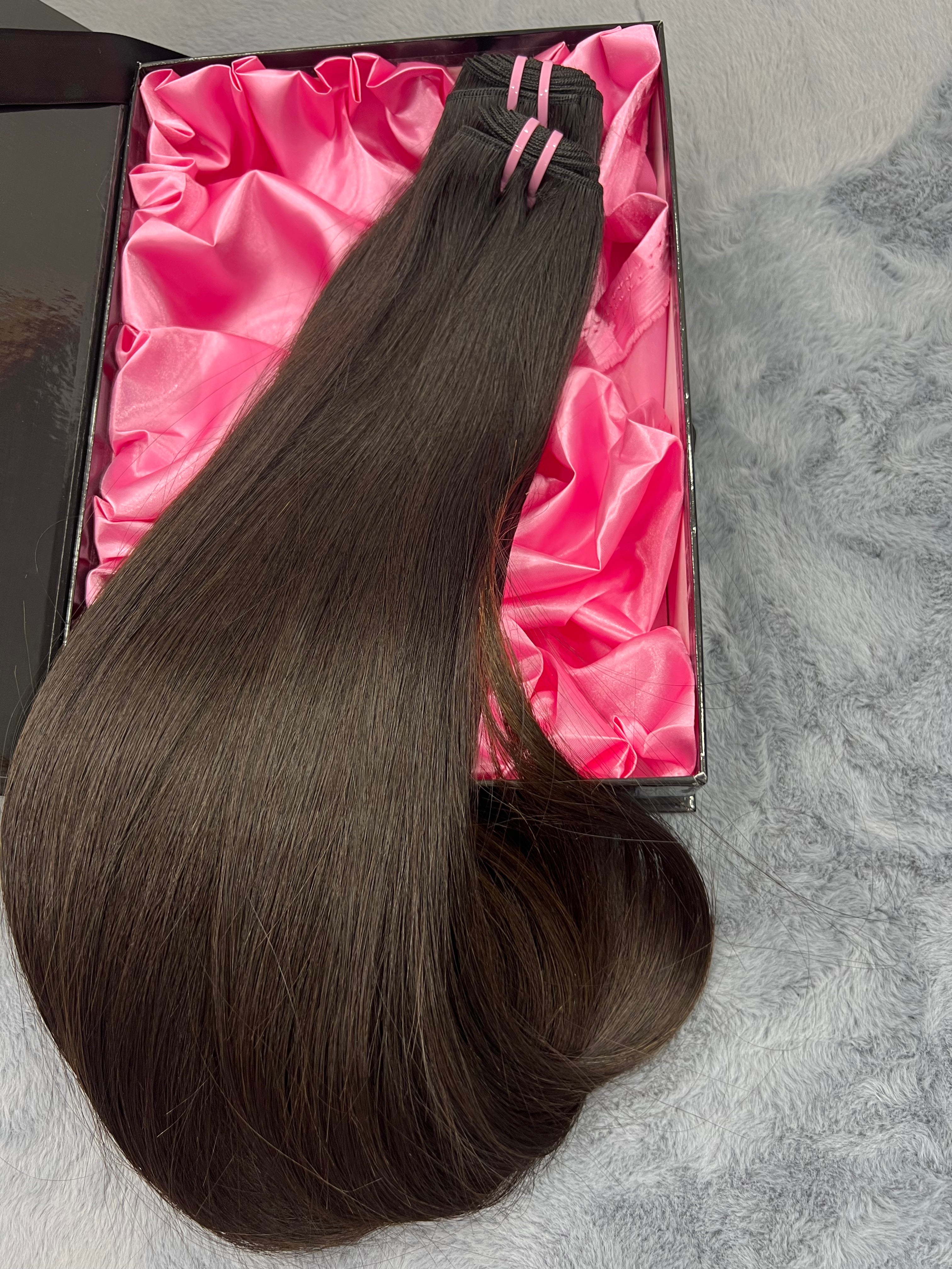 3PCS Straight Top Virgin Hair Bundles | 12–30 Inch |  Boruihair |  100% Human Hair