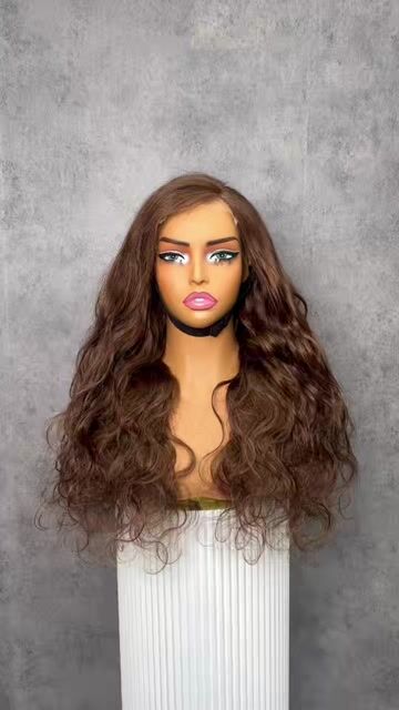 4# Body Wave 250% Density HD Closure Lace Color Wig | 5x5,6x6 & 7x7 Closure |  100% Human Hair | Boruihair