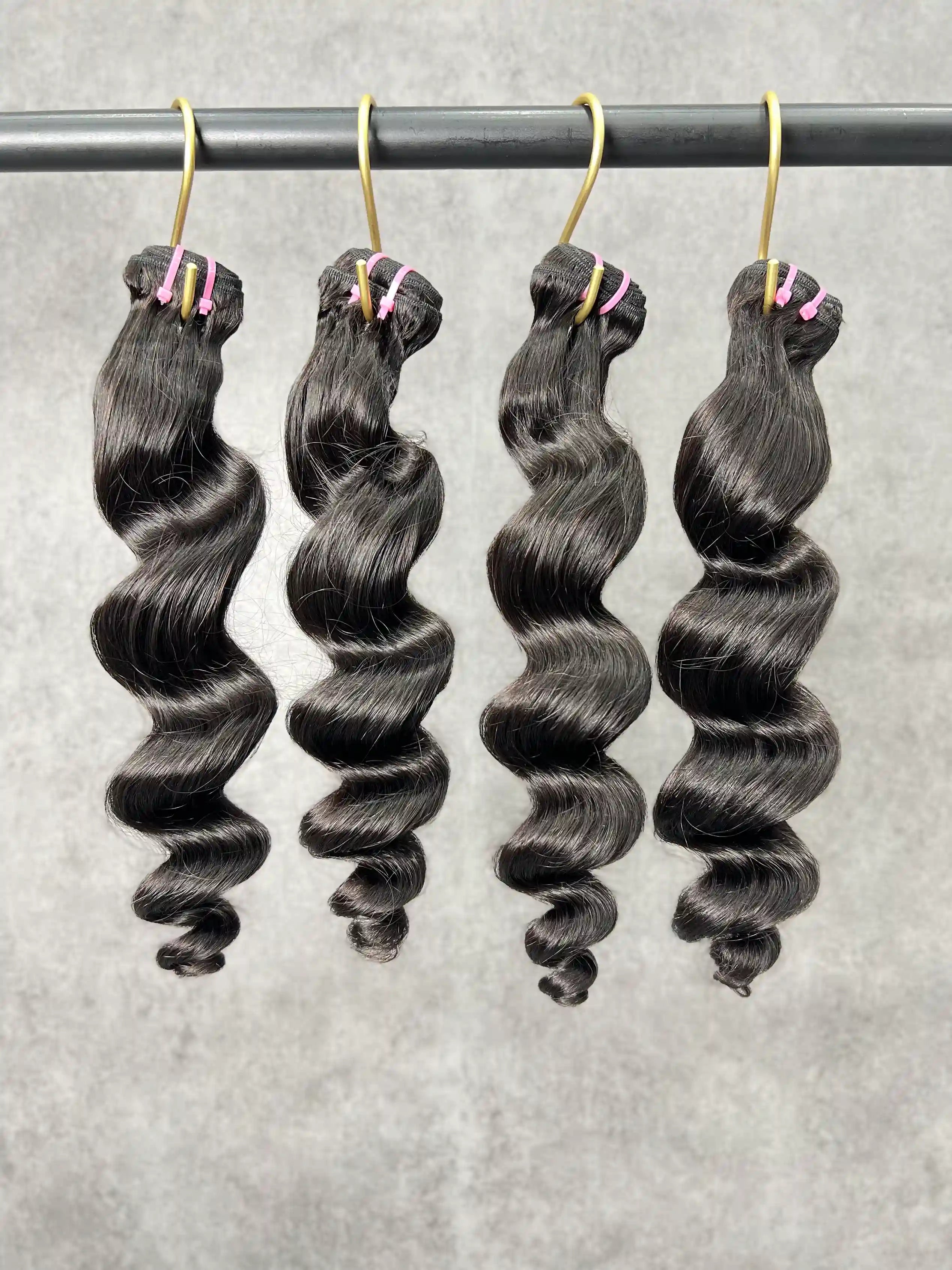 4PCS Loose Wave Top Vrigin Hair Bundles | 12–30 Inch | Boruihair | 100% Human Hair